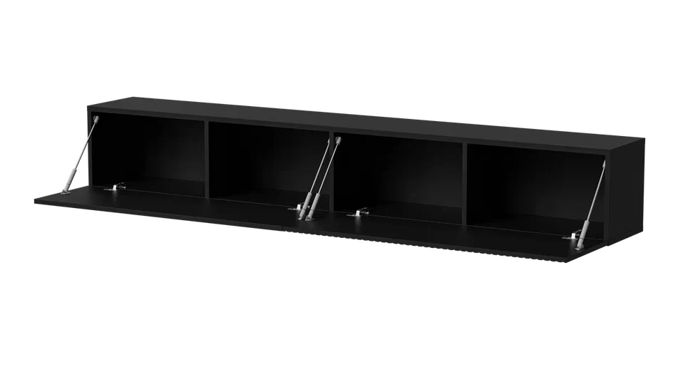 Meuble TV suspendu 1 porte Étoile 200x30 cm