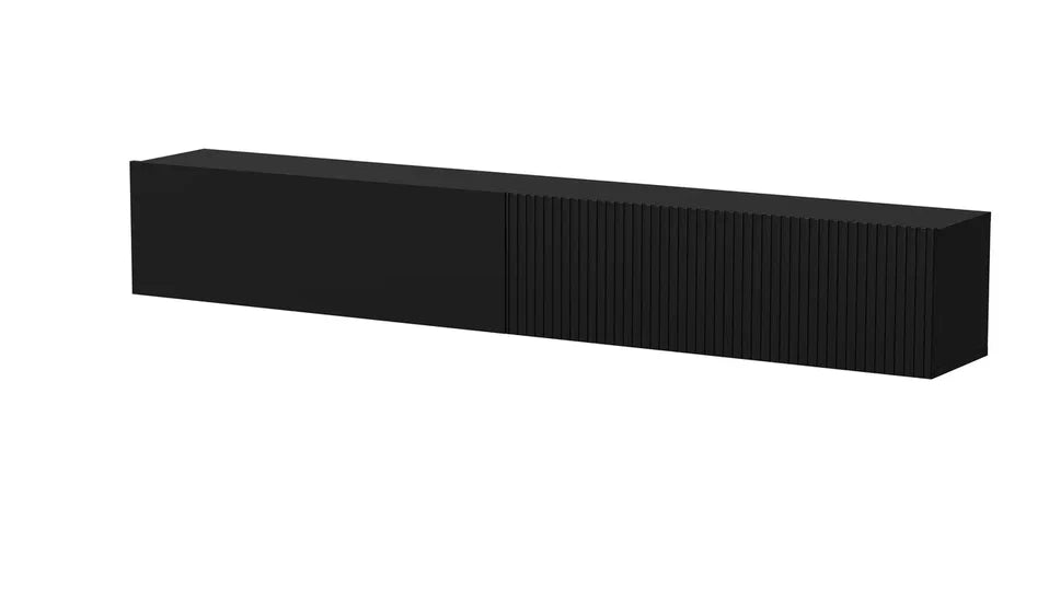 Meuble TV suspendu 1 porte Étoile 200x30 cm