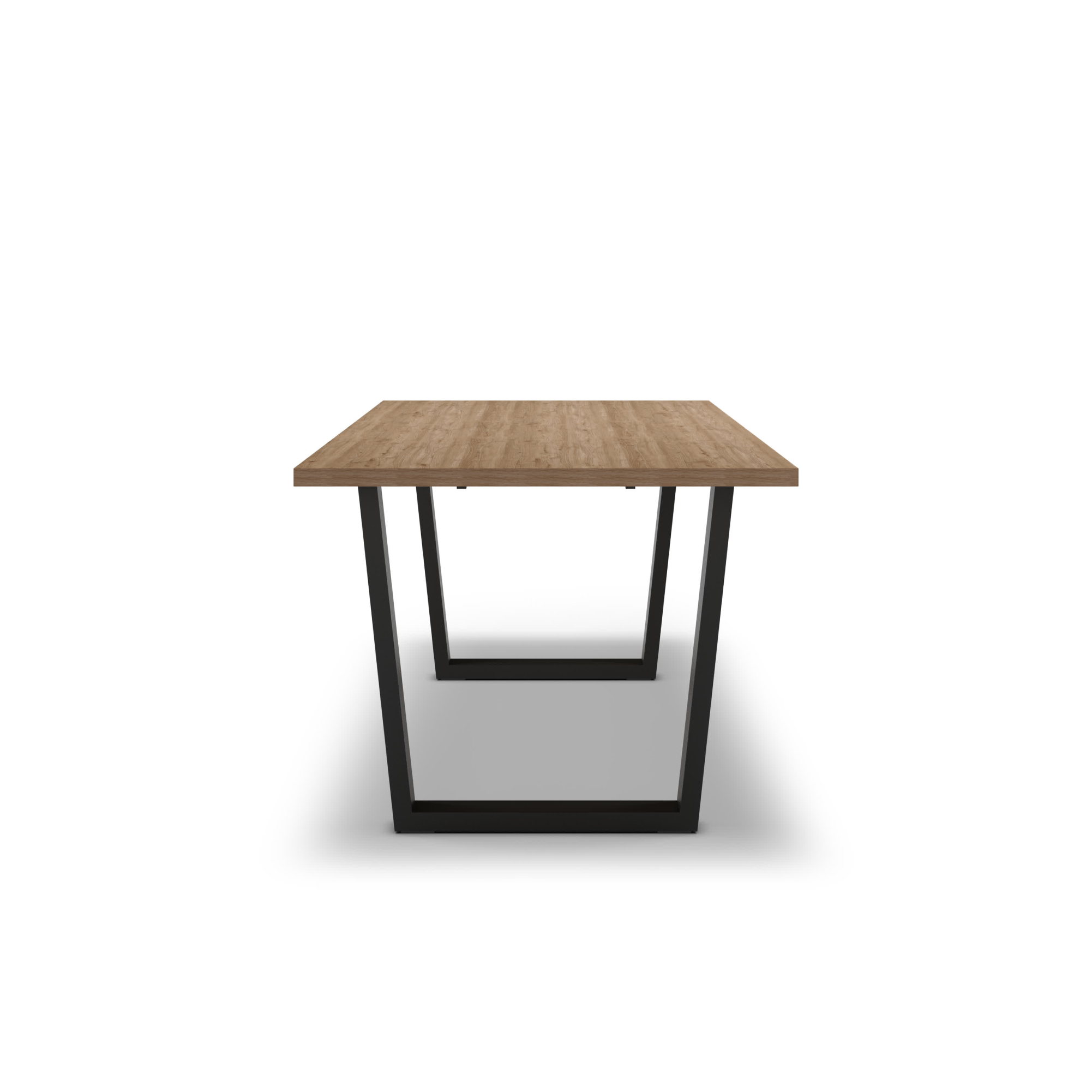 Tavolo rettangolare per 6/8 persone rovere Francy 180x100 cm