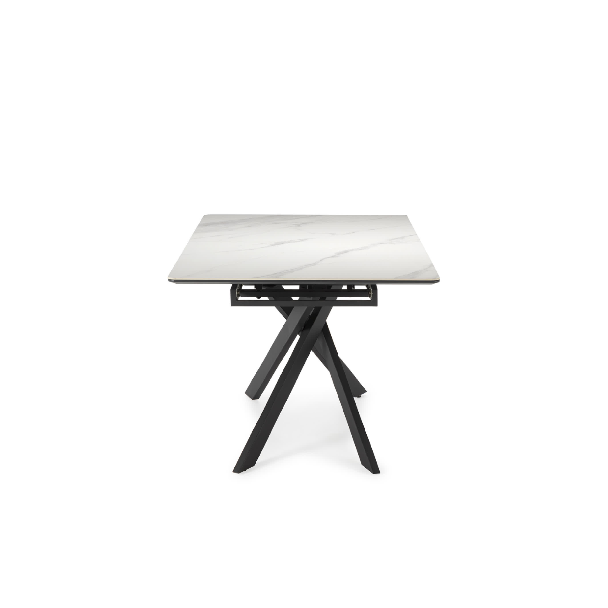 Tavolo allungabile in ceramica per 6/8 persone bianco Belman 160/200x76 cm