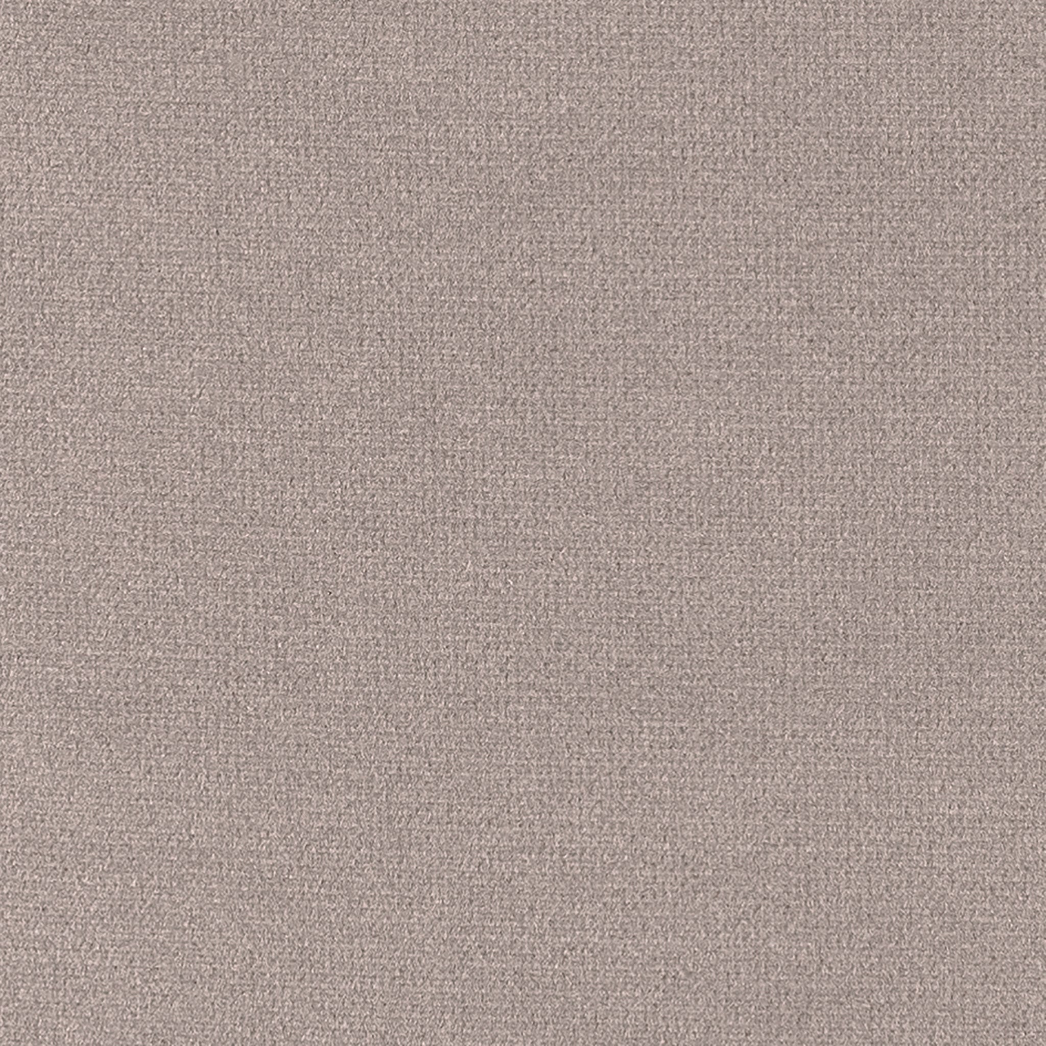 Pouf rangement rond Made in Italy en velours gris tourterelle avec pieds en métal - Peglia