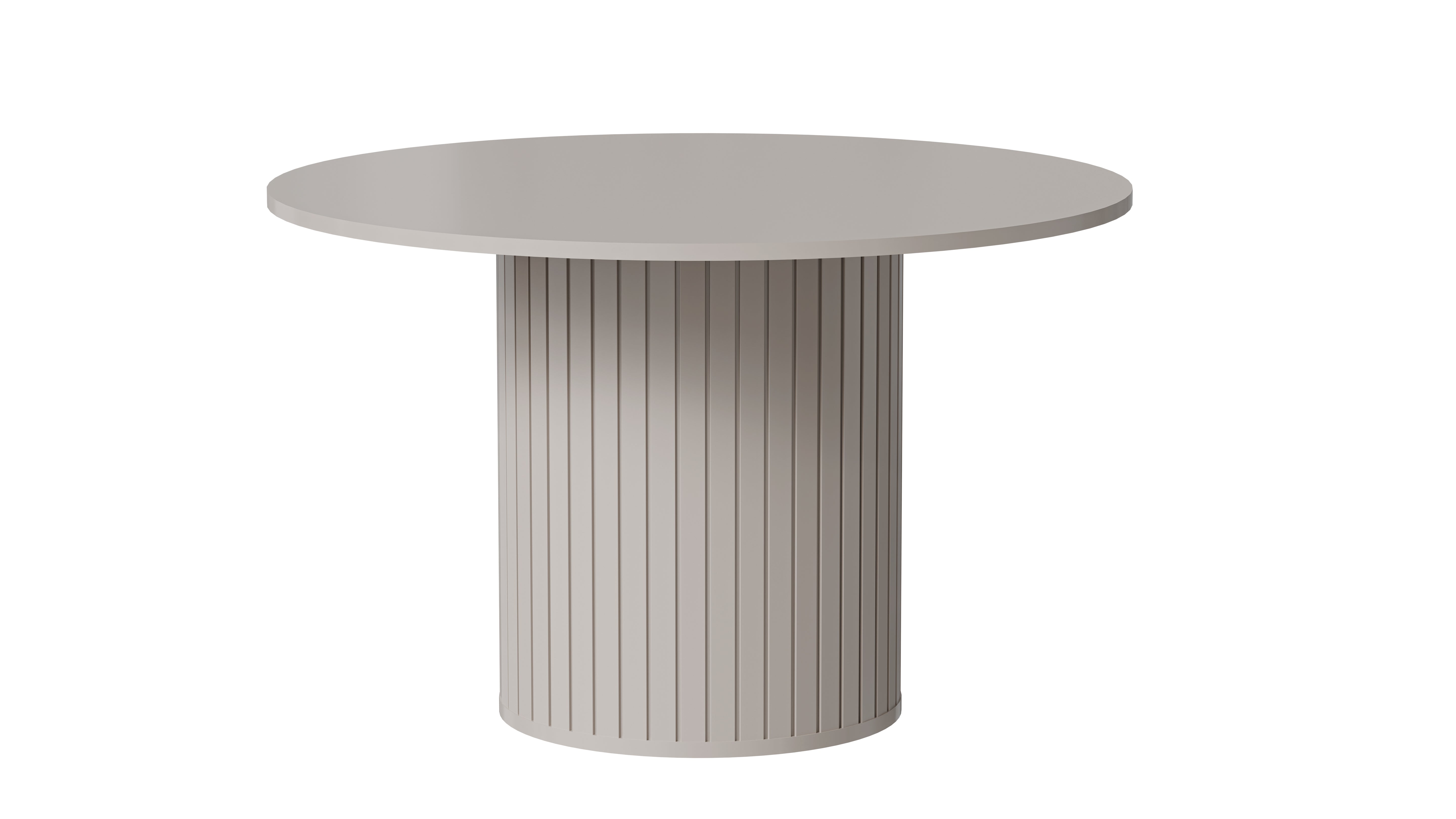 Table à manger ronde Rose 120x75 cm