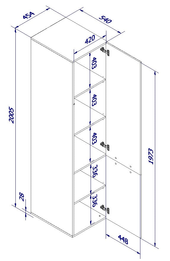 Buffet 1 porte Bijou
