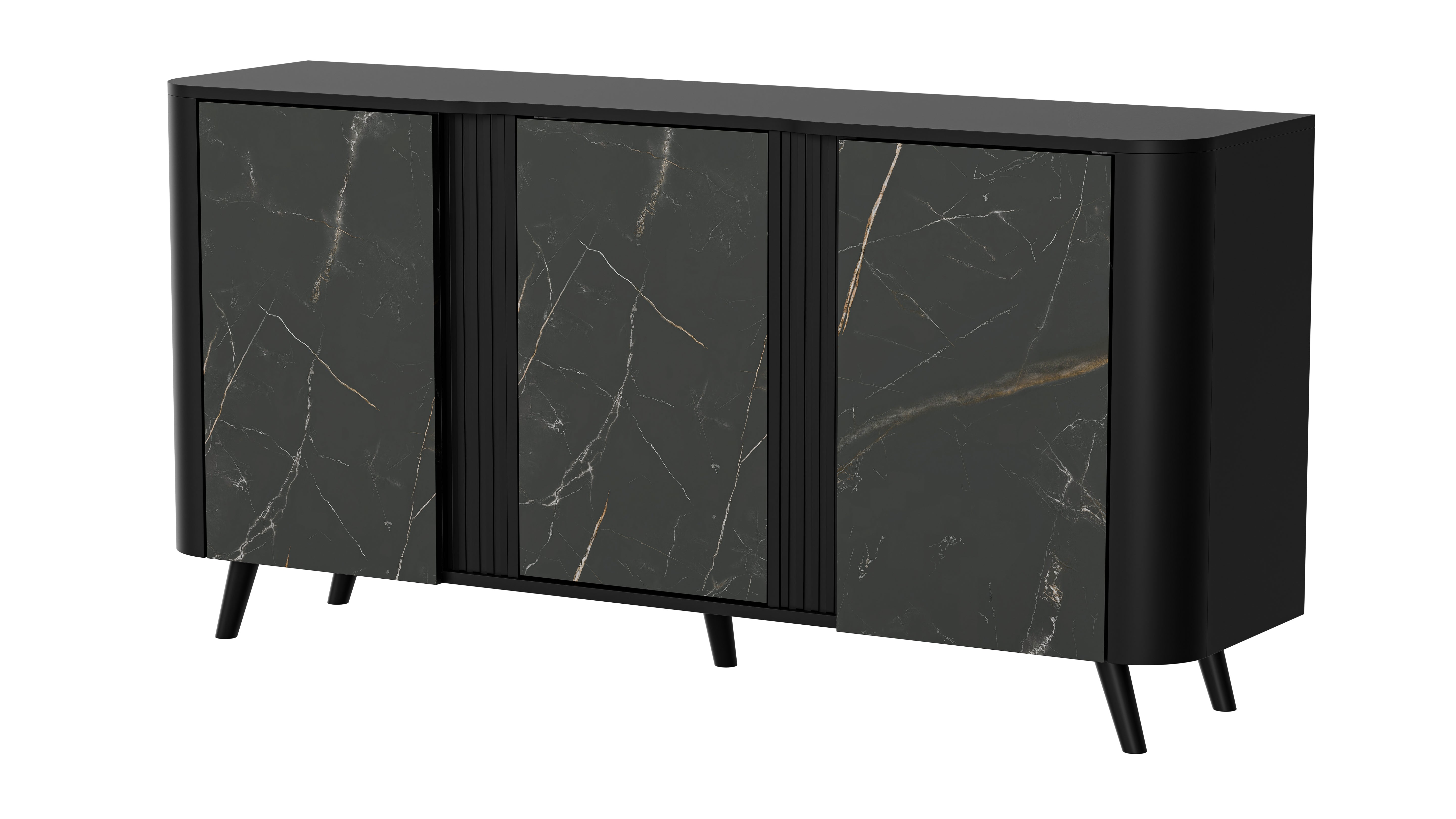 Buffet 3 portes Harmonie 150x75 cm