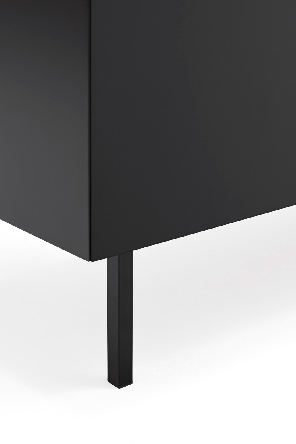Meuble TV 180x40 cm Arista de Teulat noir