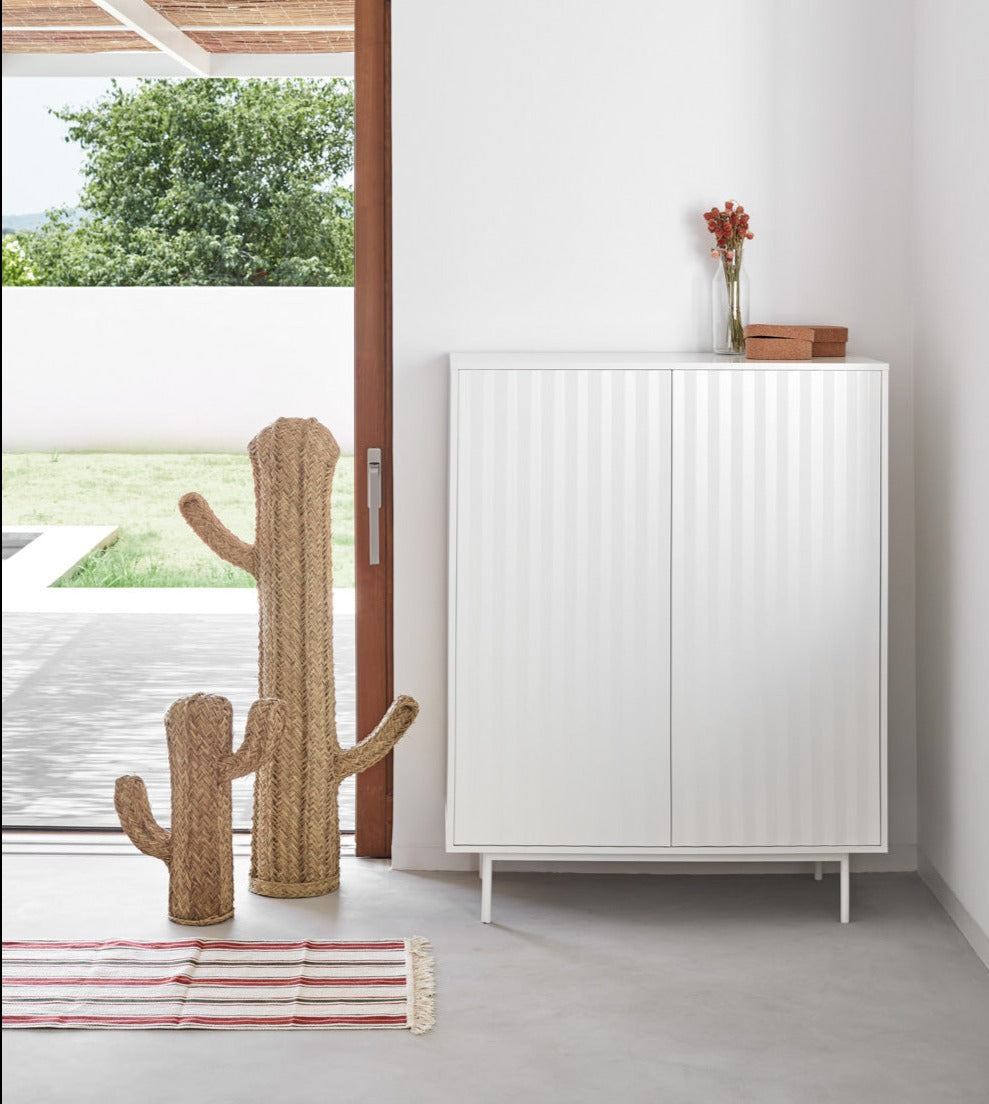 Buffet 2 portes 97x130 cm Sierra de Teulat blanc 