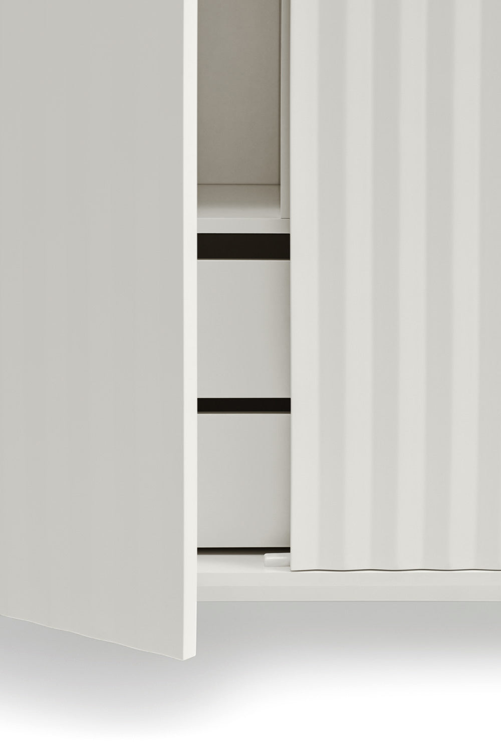 Buffet 2 portes 97x130 cm Sierra de Teulat blanc 