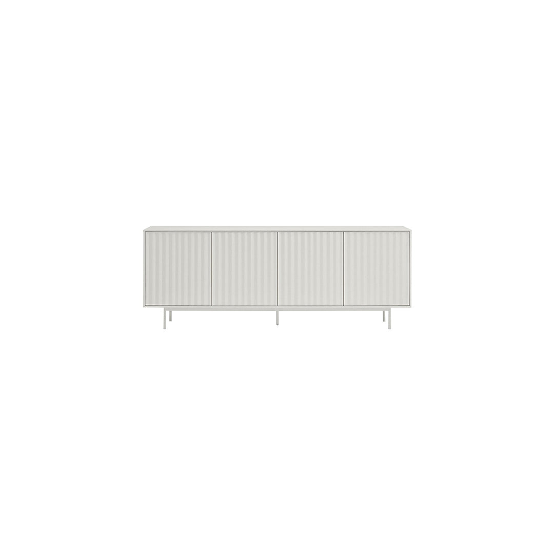 Buffet 4 portes 212x47 cm Sierra de Teulat blanc