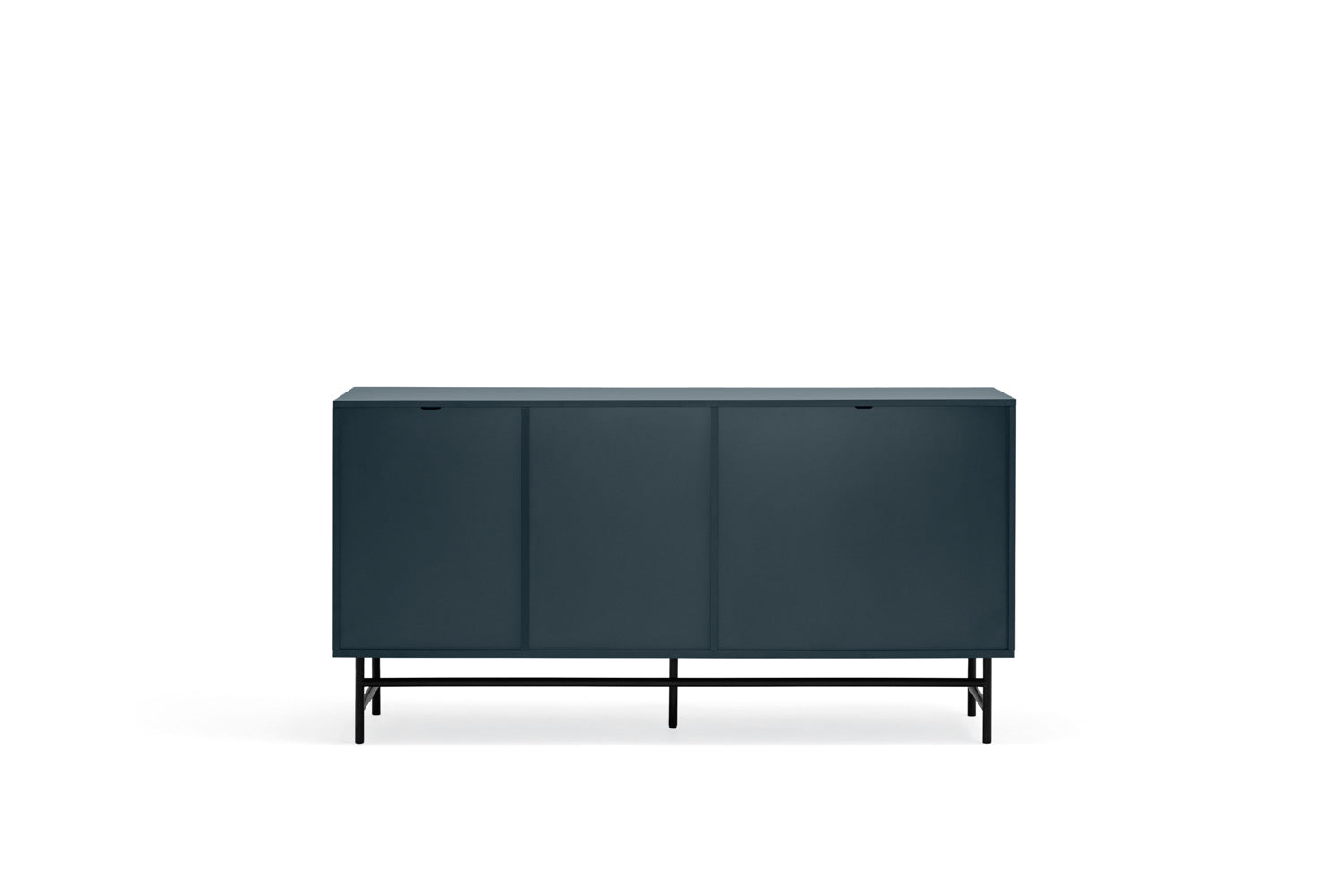 Buffet 4 tiroirs 2 portes 150x47 cm Punto de Teulat bleu