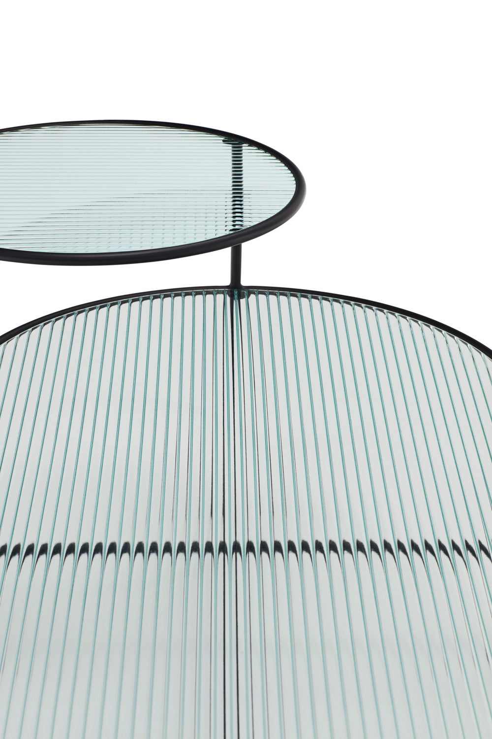 Lot de 2 tables basses 120x60 cm Nix de Teulat noires