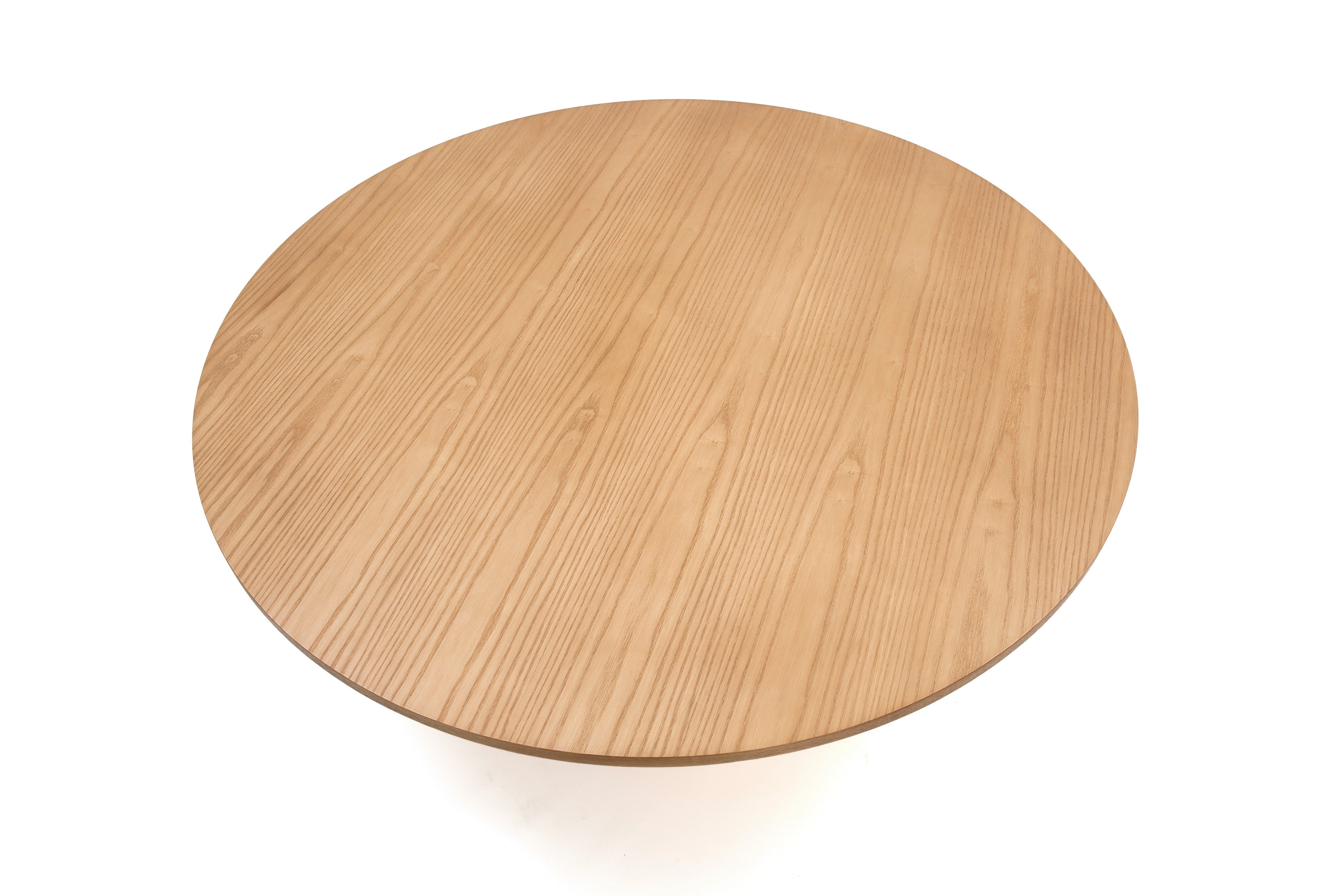 Table basse ronde Ø110 h36 cm Cep de Teulat en bois naturel