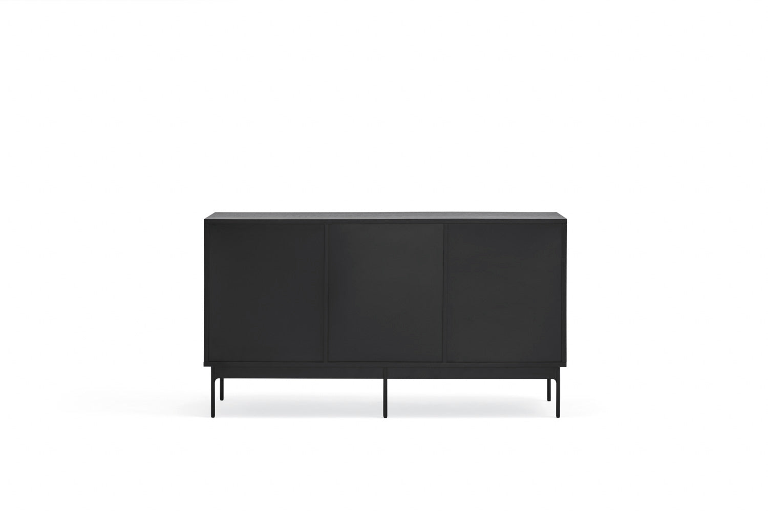 Buffet 3 portes 140x45 cm Blur de Teulat noir