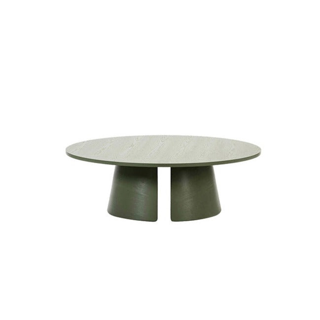 Table basse Ø110 h36 cm Cep Teulat verte 
