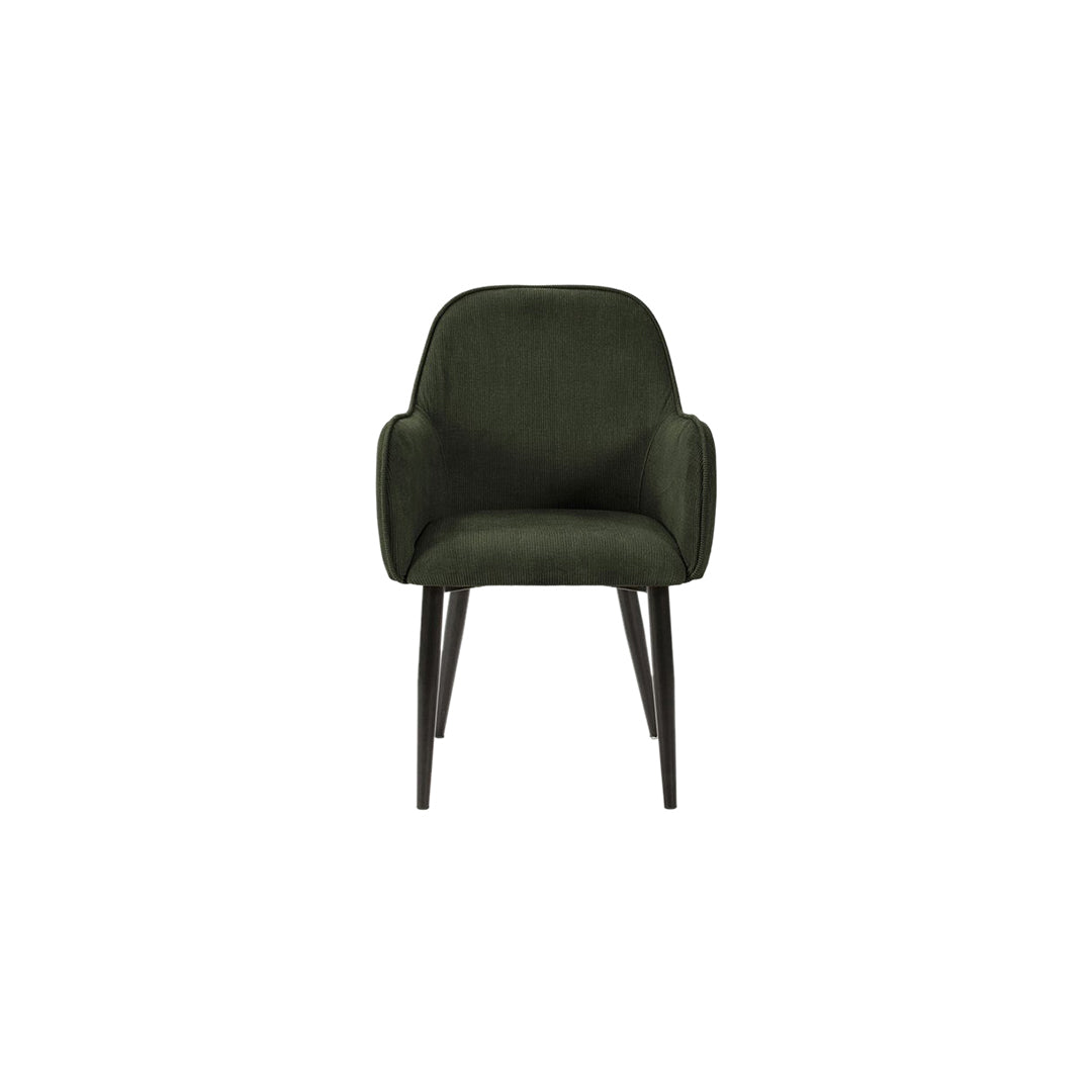Lot de 2 chaises Sava vert foncé