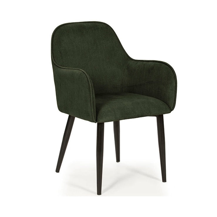 Lot de 2 chaises Sava vert foncé