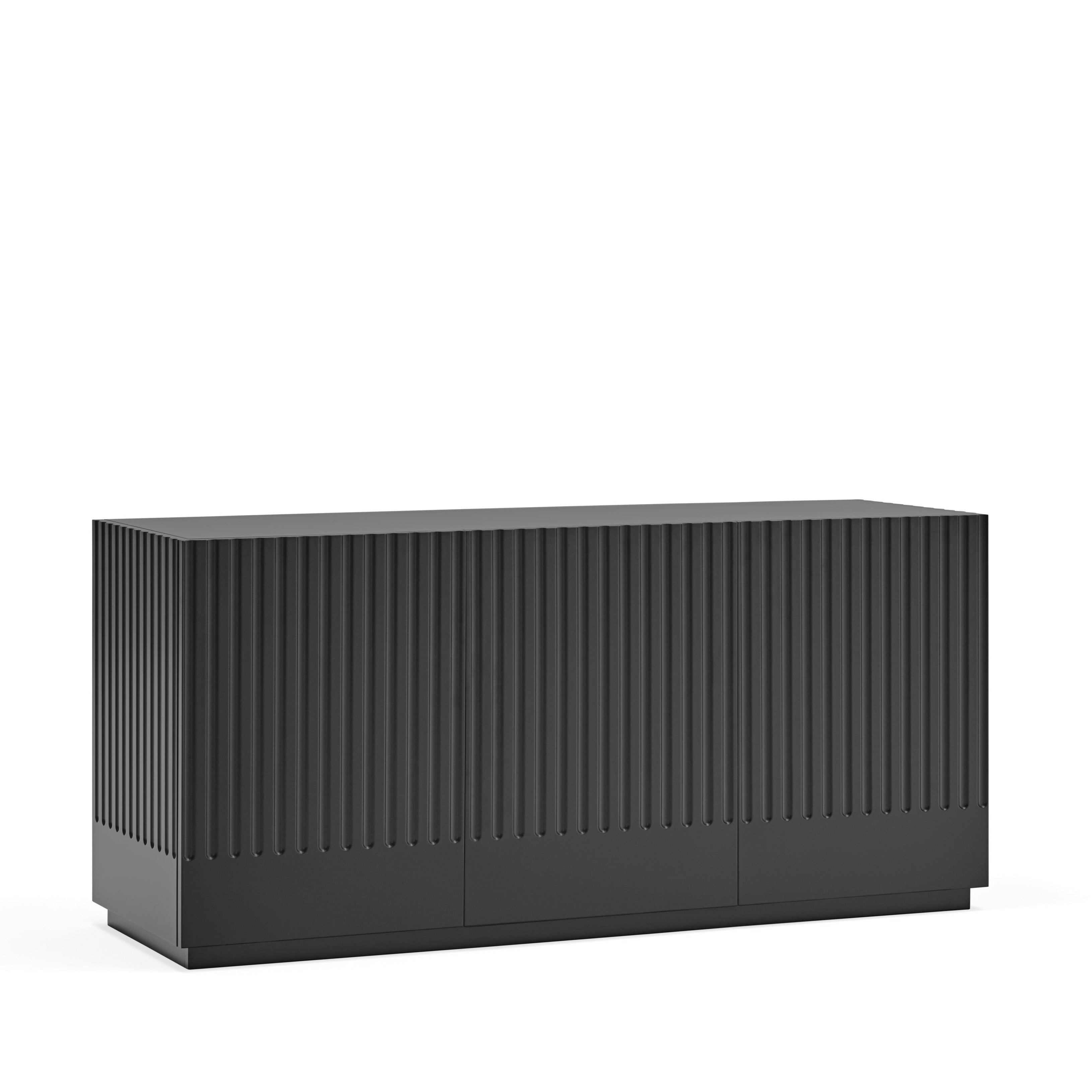 Buffet 3 portes 148x48 cm Doric de Teulat noir