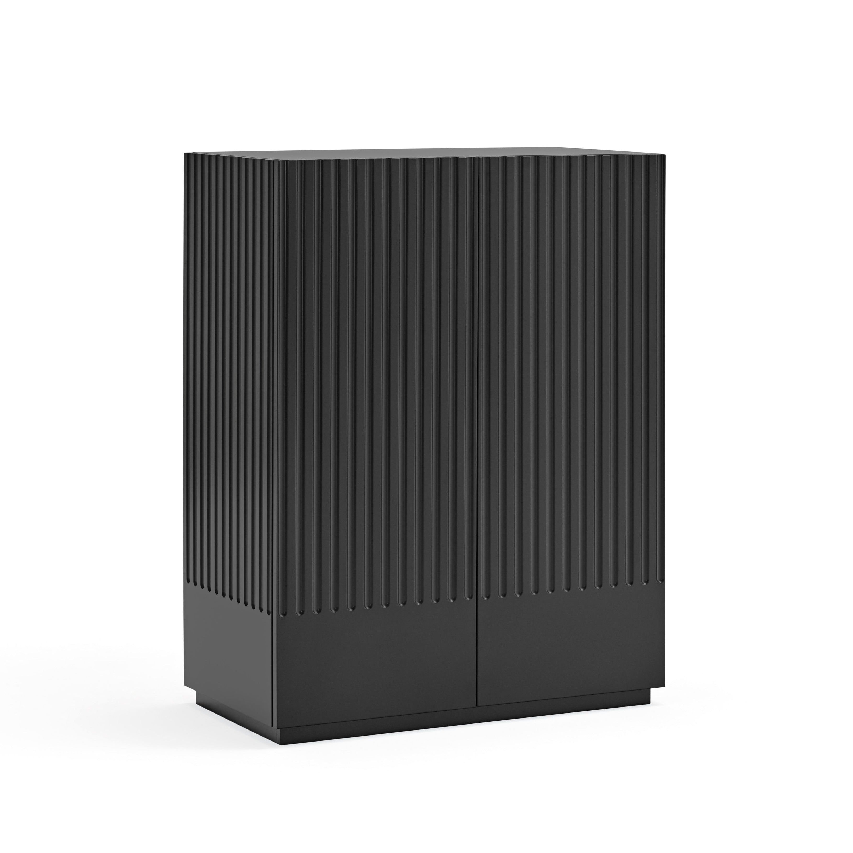 Buffet 2 portes 91x120 cm Doric de Teulat noir
