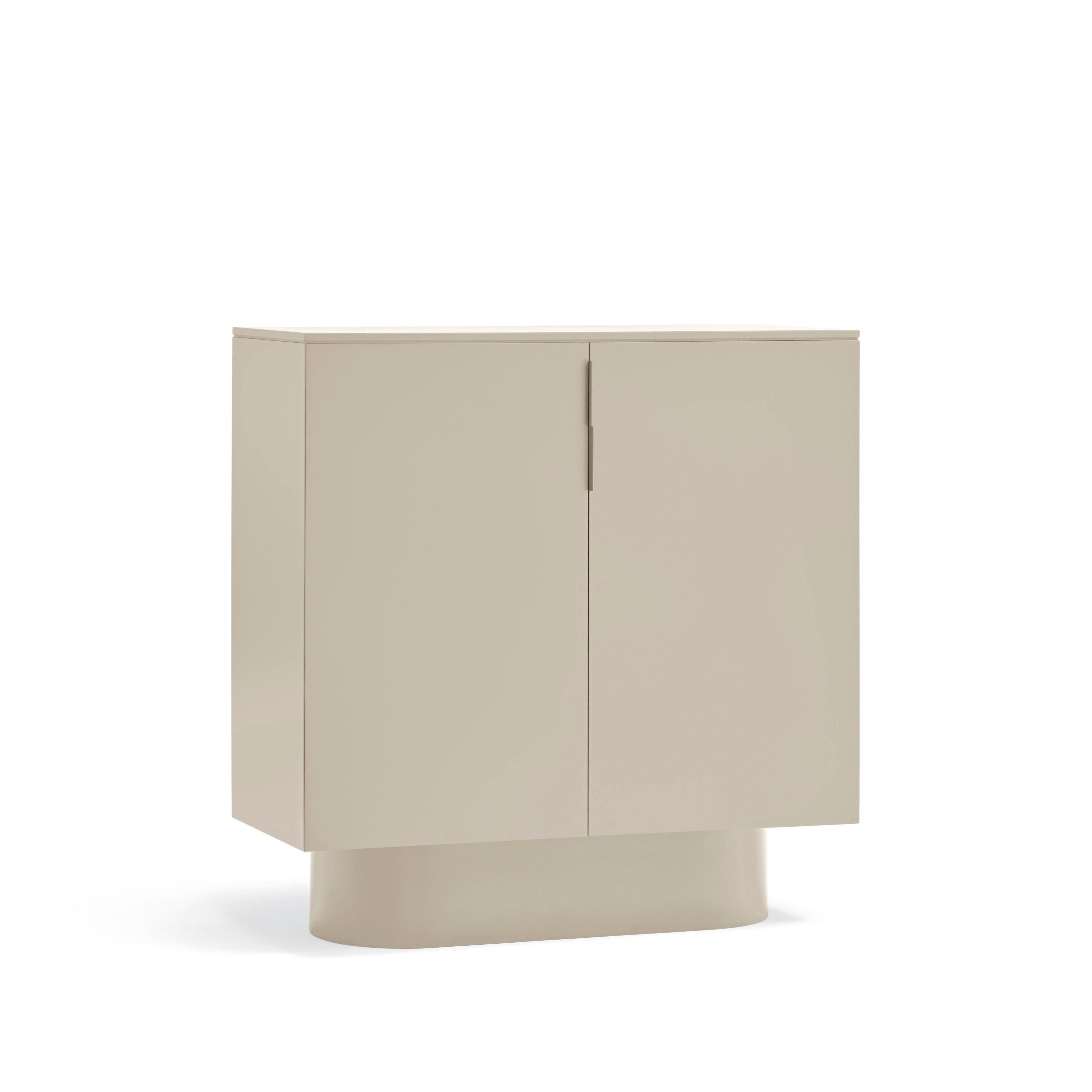 Buffet 2 portes 110x45 cm Totem laqué sable