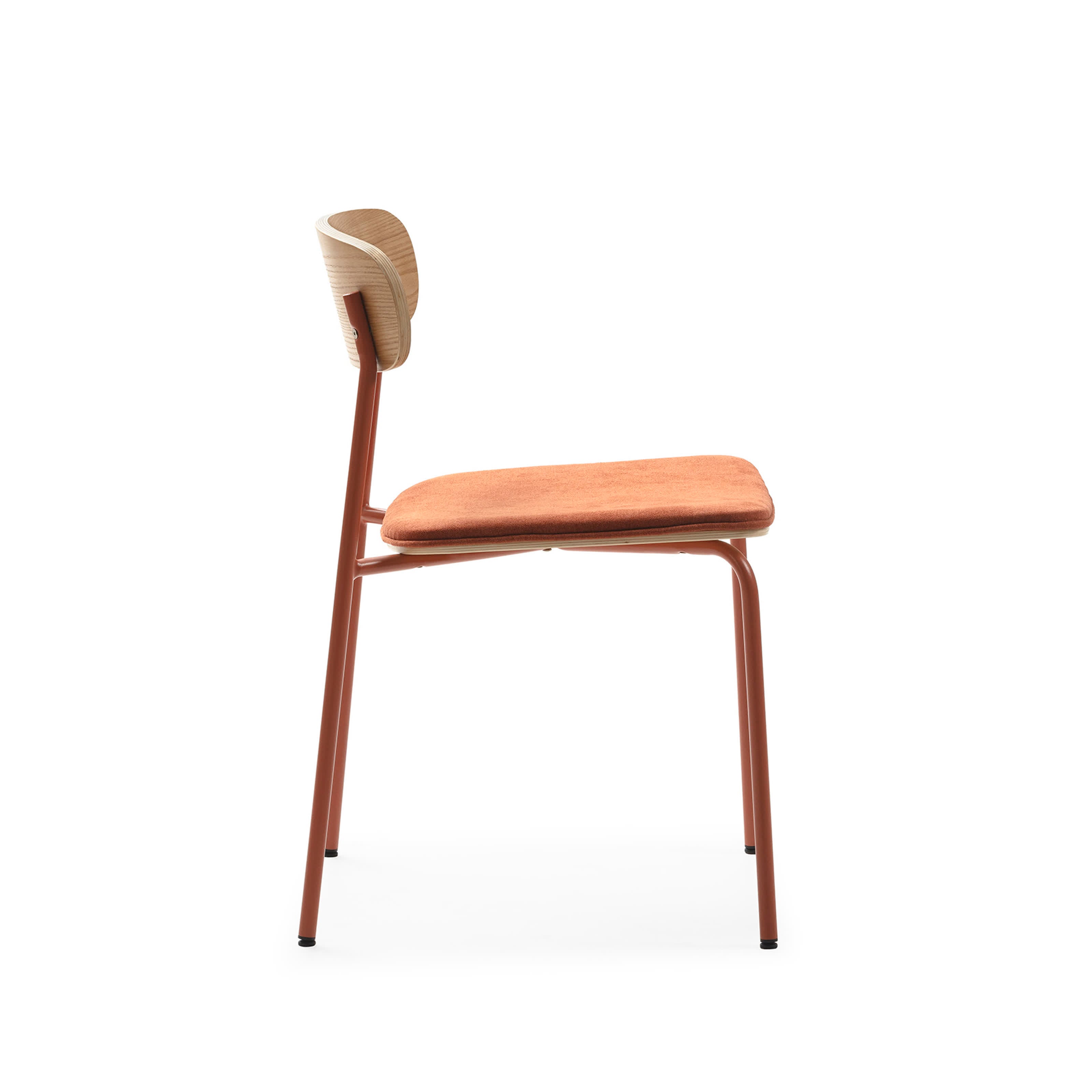 Set di 2 sedie in legno con gambe in metallo Adri 46x52 h78 cm