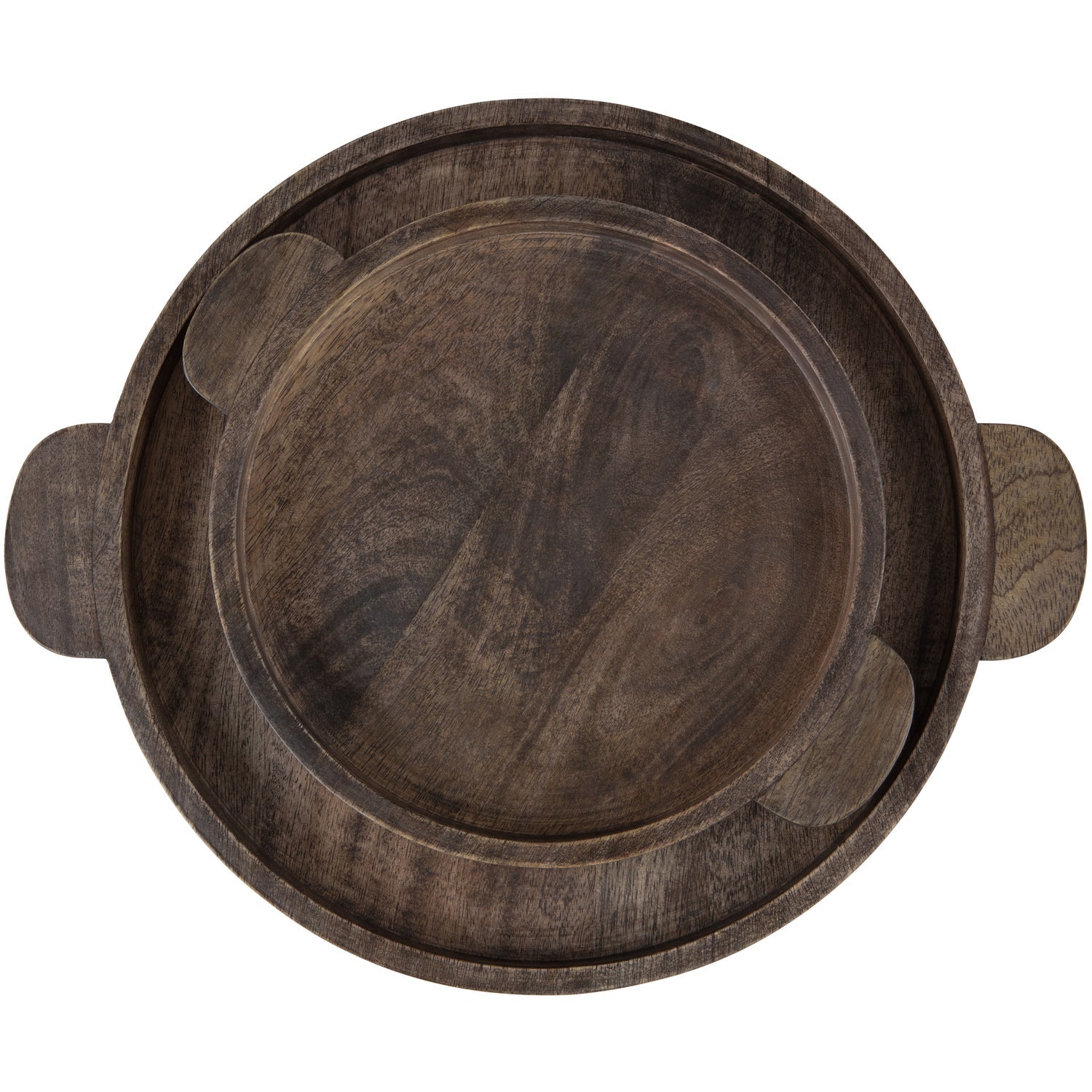 Lot de 2 plateaux en bois Bak 3x36 cm