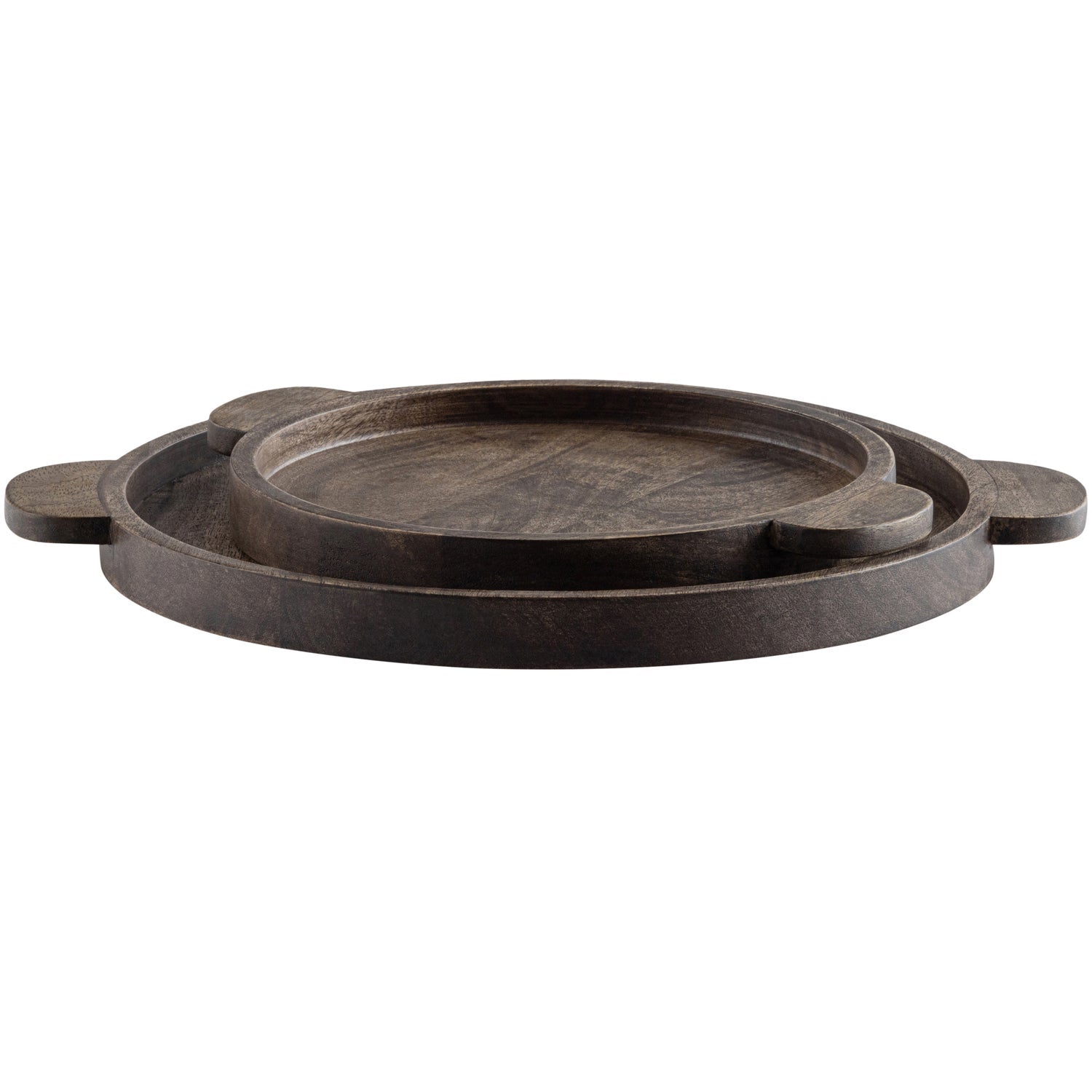 Lot de 2 plateaux en bois Bak 3x36 cm