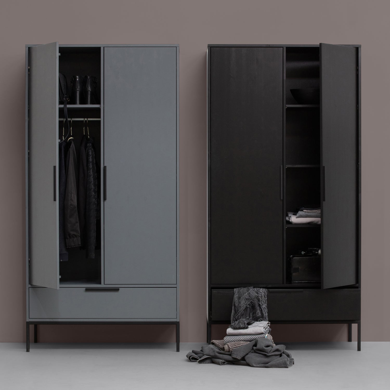 Credenza 2 ante 1 cassetto Adam 200x100 cm