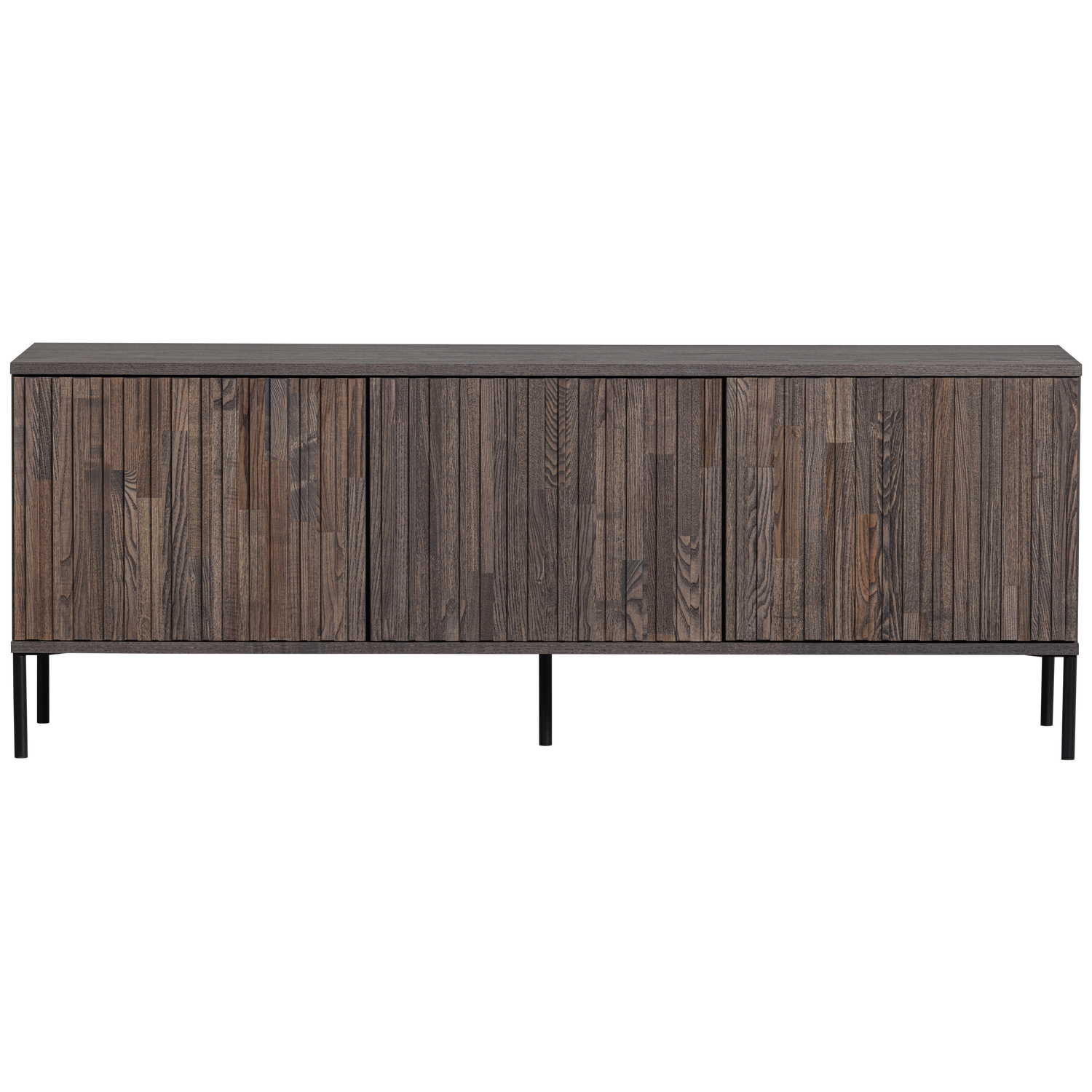 Mobile TV 3 ante in legno di frassino Gravure 56x150 cm