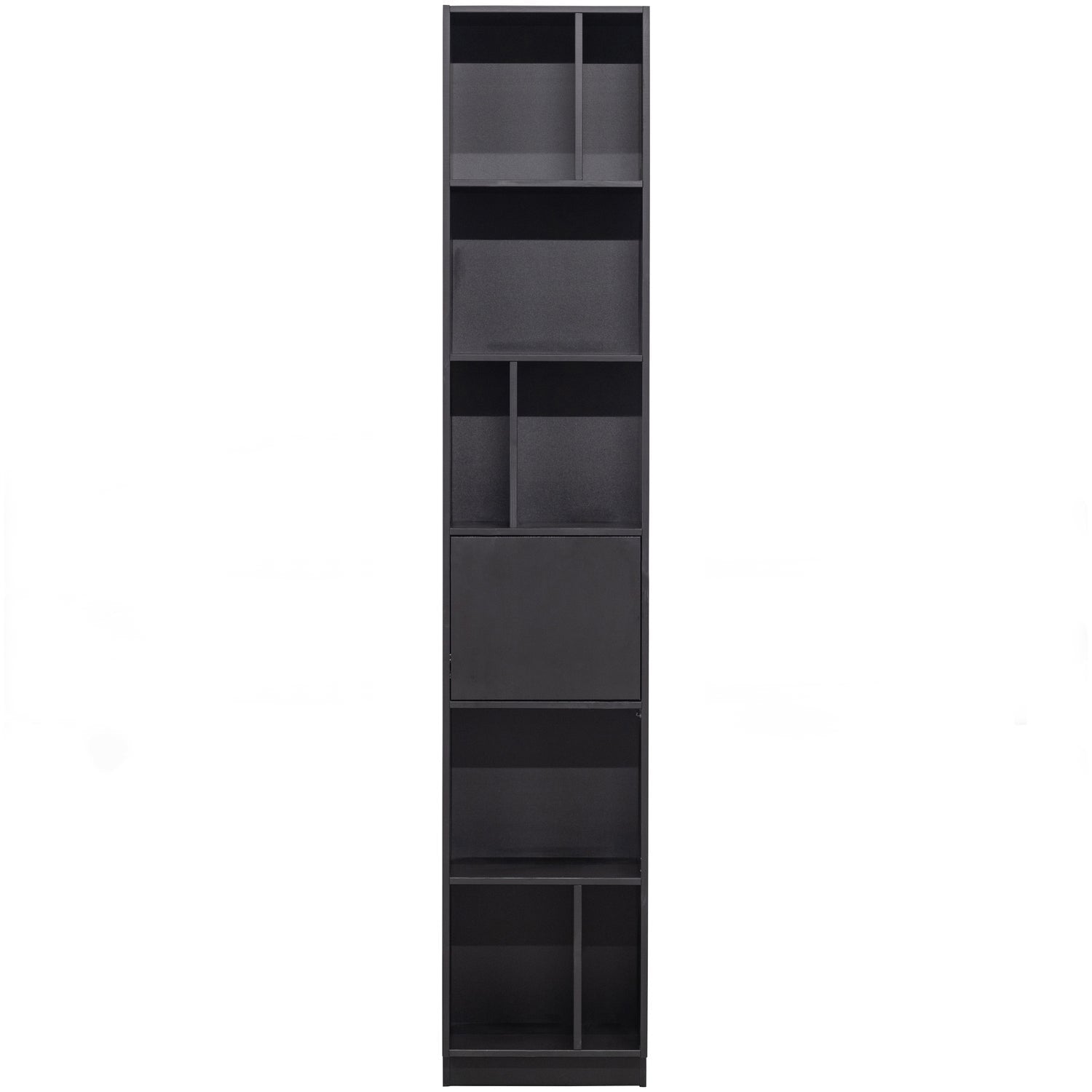 Buffet avec étagères en bois de pin noir Finca 210x40 cm
