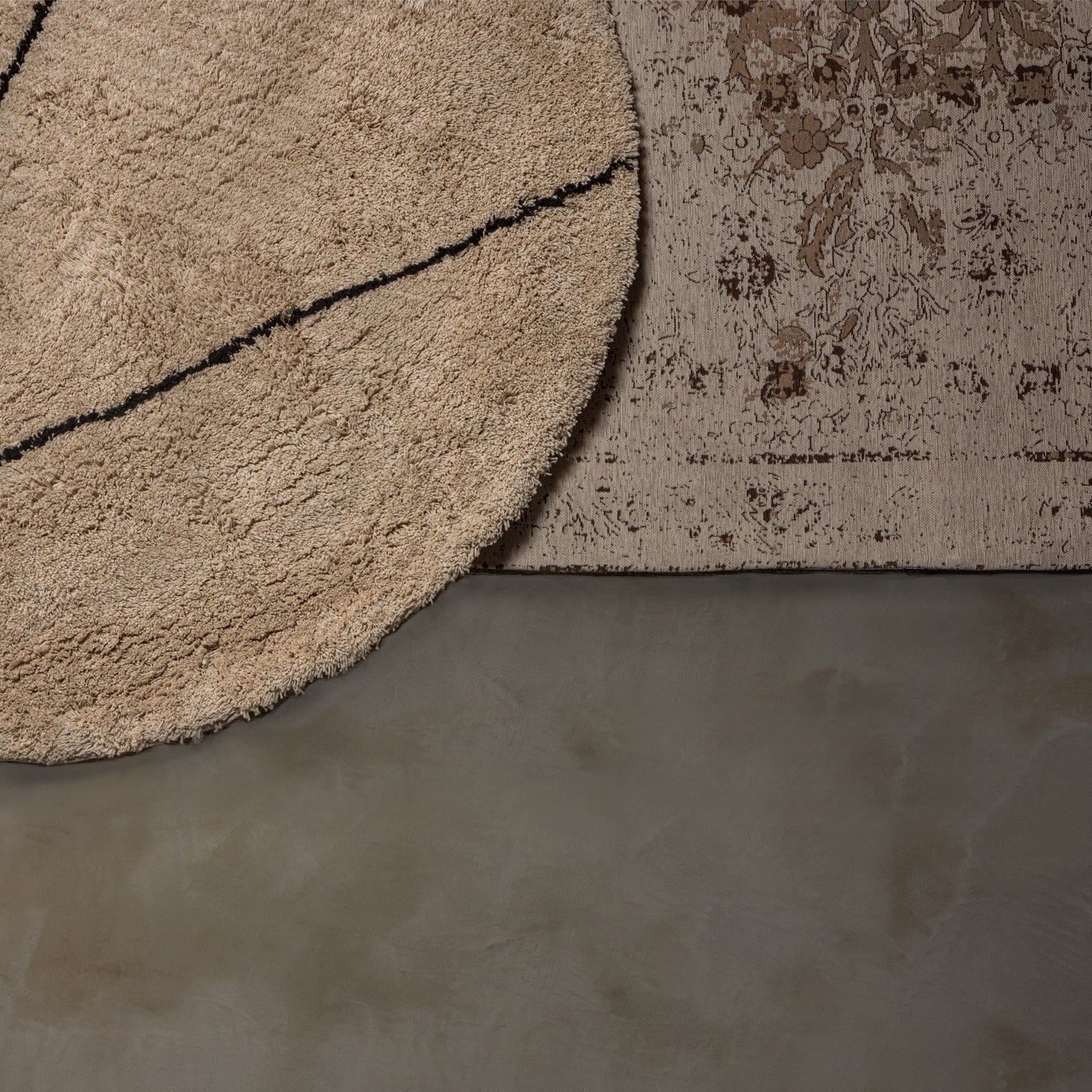 Tappeto tondo Cleo 2x200 cm