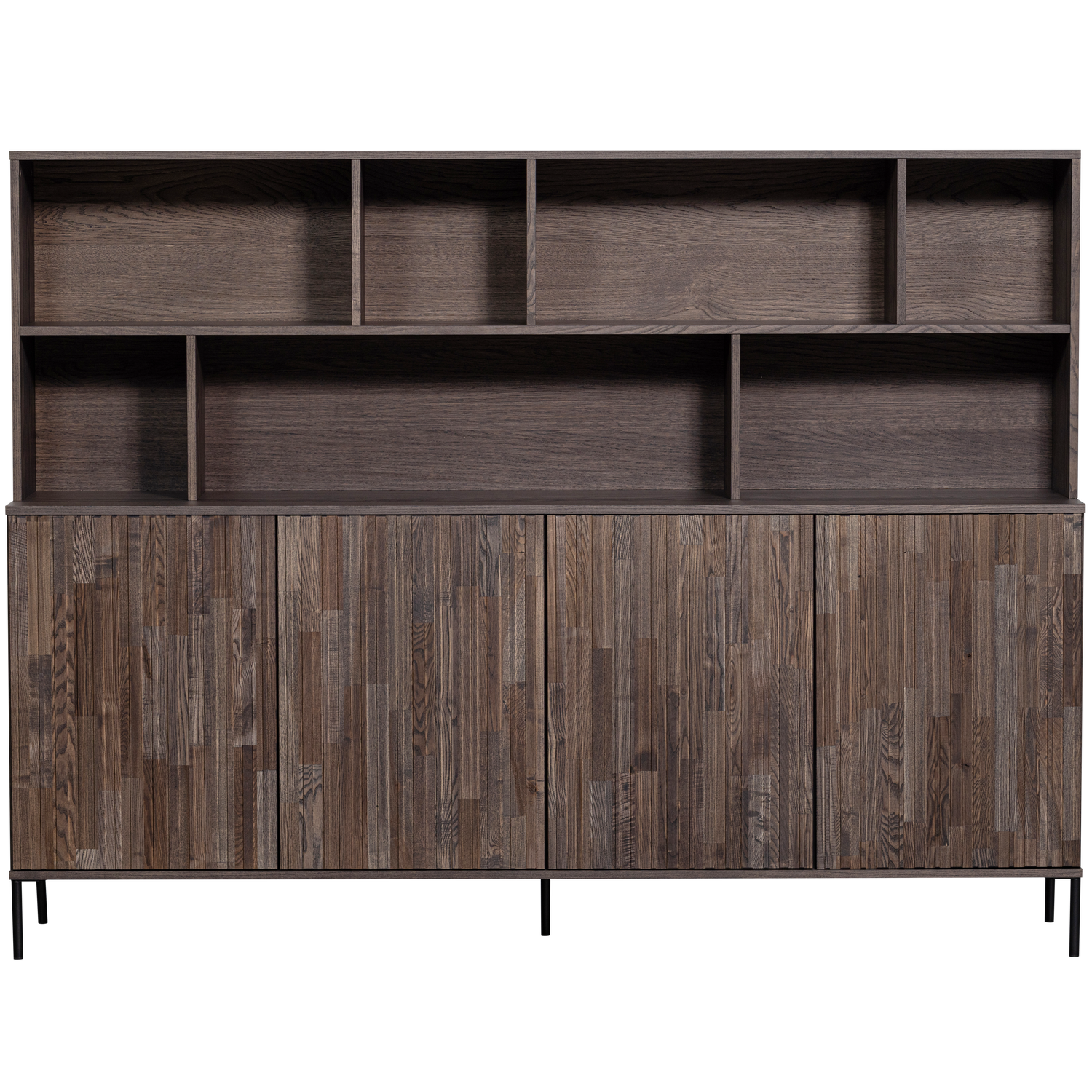 Credenza 4 ante in legno di frassino New Gravure 150x200 cm