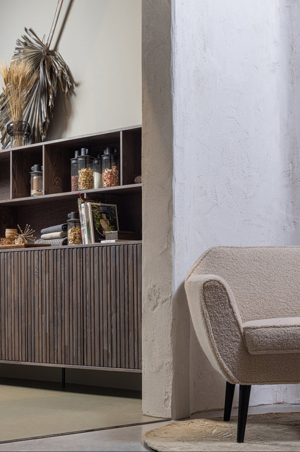 Credenza 4 ante in legno di frassino New Gravure 150x200 cm