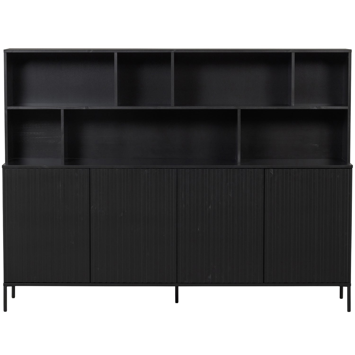 Credenza 4 ante in legno di frassino New Gravure 150x200 cm