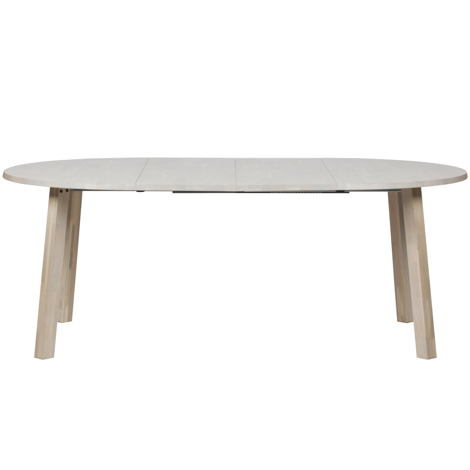 Tavolo da pranzo rotondo allungabile in rovere 75x120 cm