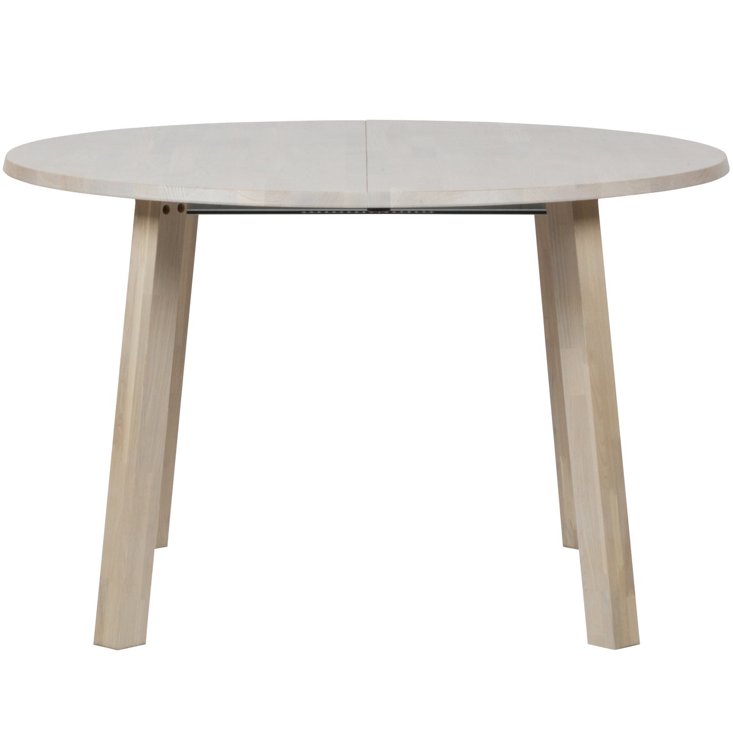 Tavolo da pranzo rotondo allungabile in rovere 75x120 cm