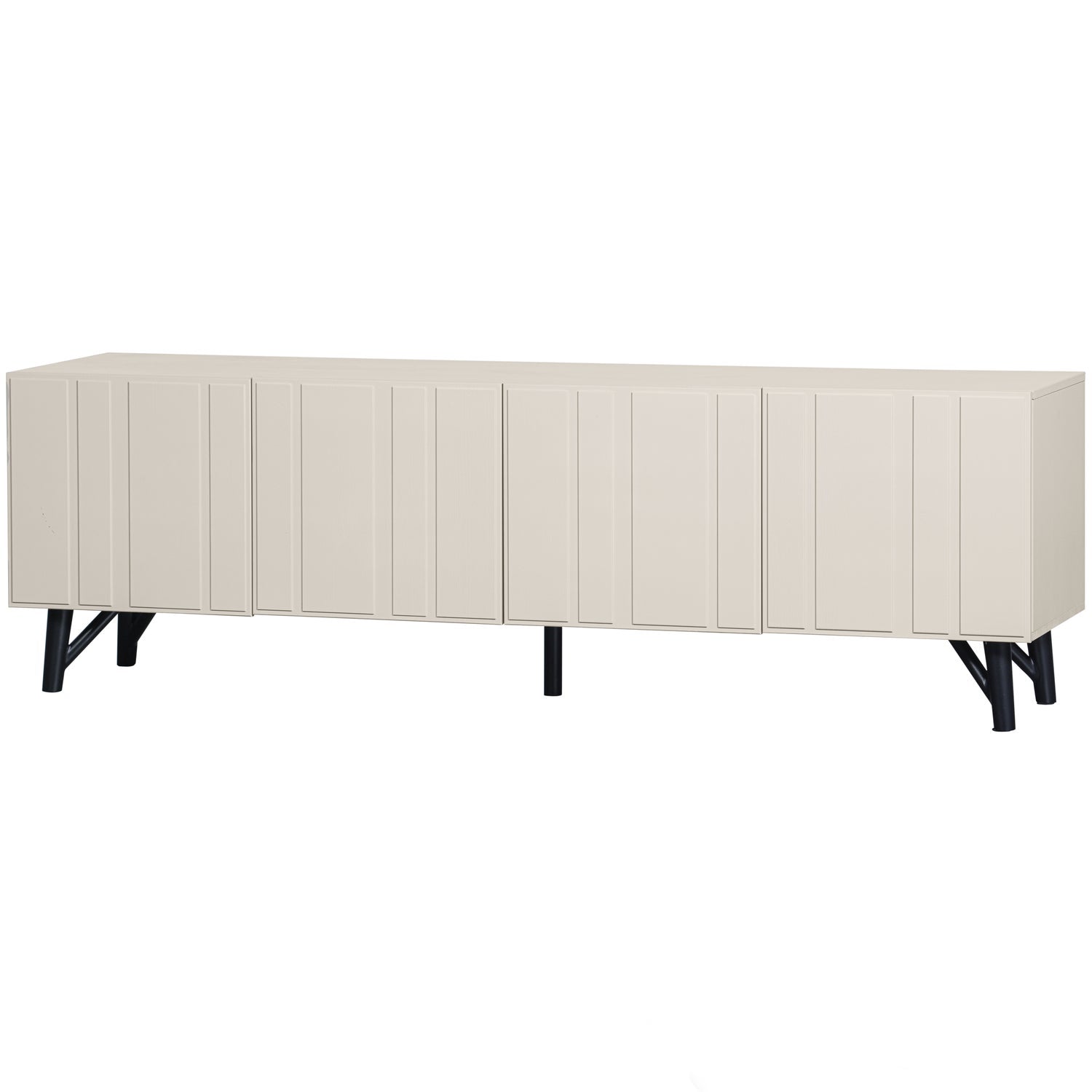 Mobile TV in legno di pino Miller 56x181 cm