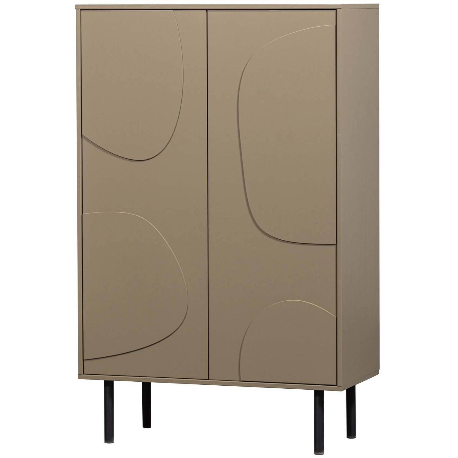 Credenza 2 ante in legno di pino Cadiz 135x85 cm