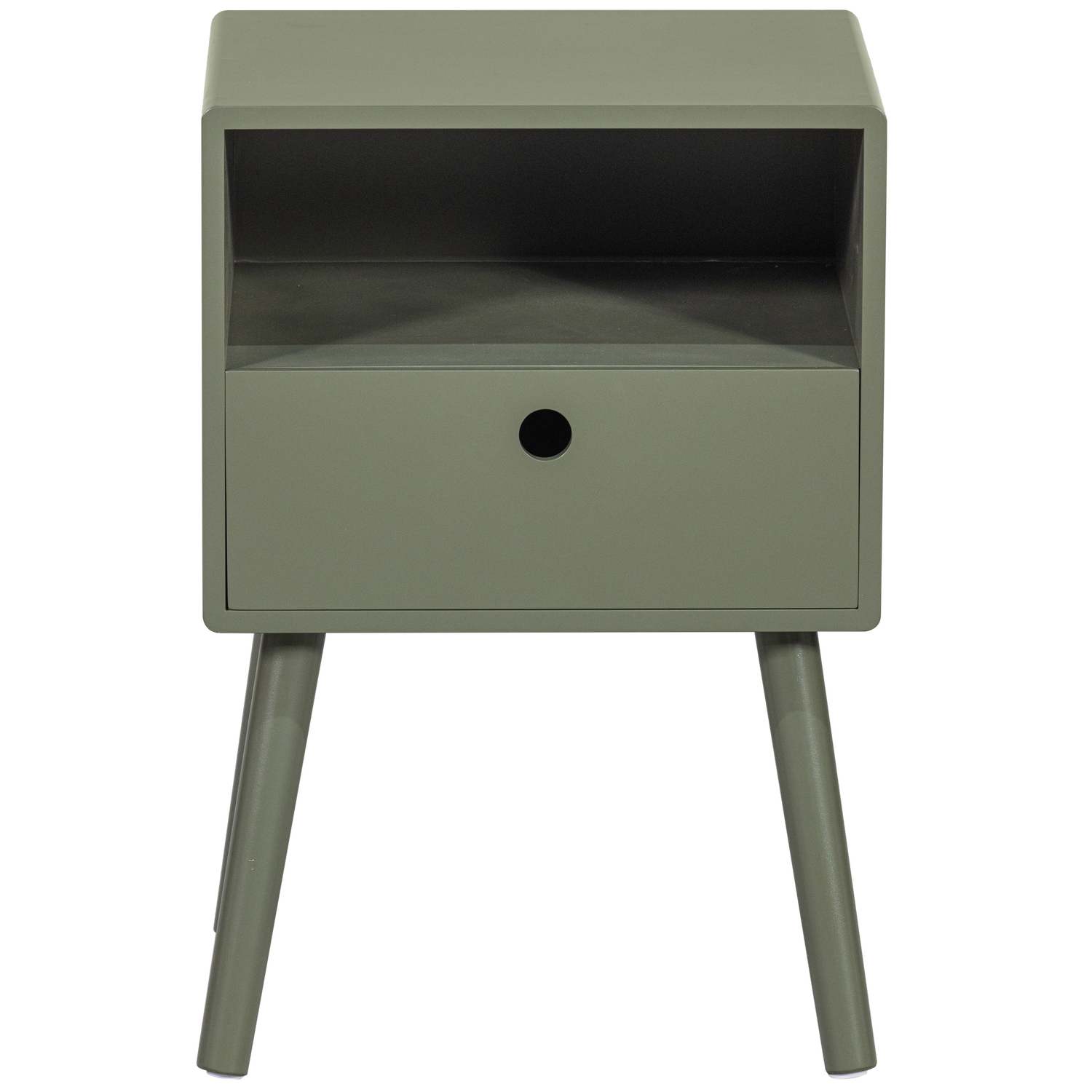Comodino 1 cassetto in legno Ozzy 53x36 cm