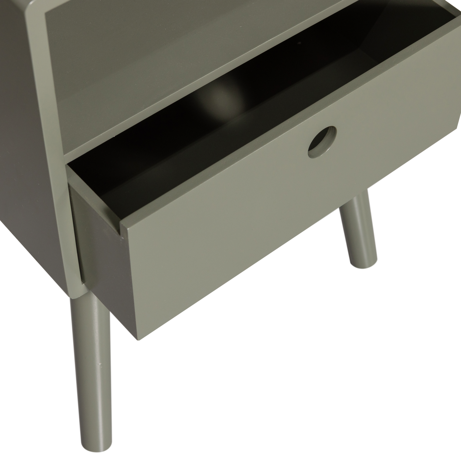 Comodino 1 cassetto in legno Ozzy 53x36 cm