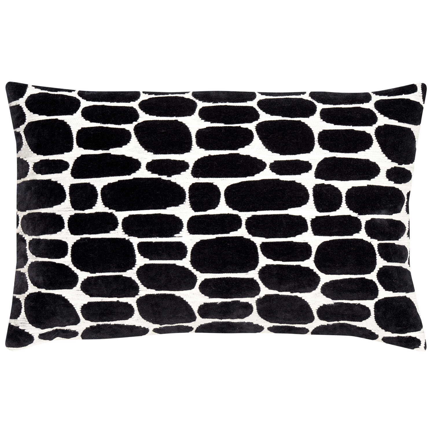 Coussin en velours Aztec 40x60 cm