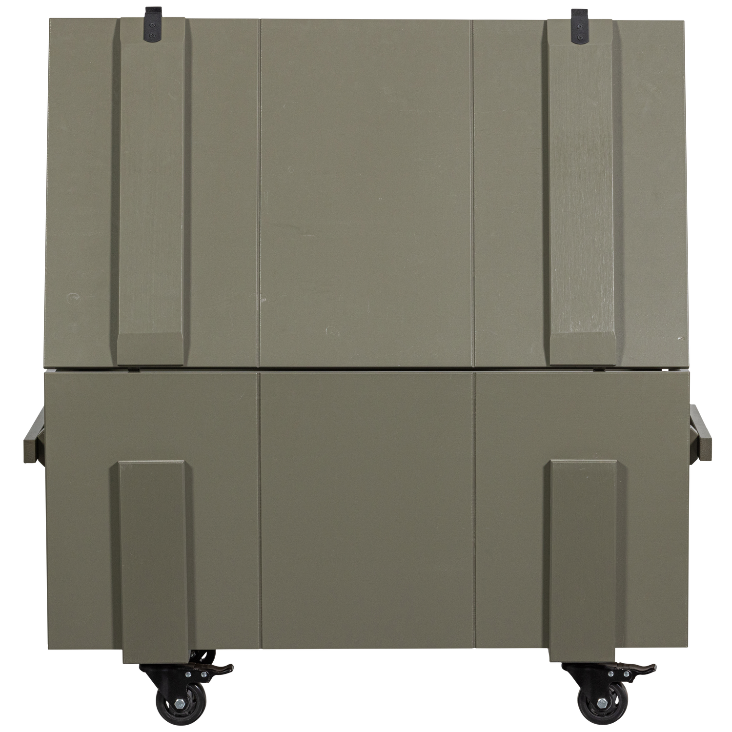 Baule in pino verde foresta Bobby 55x100 cm