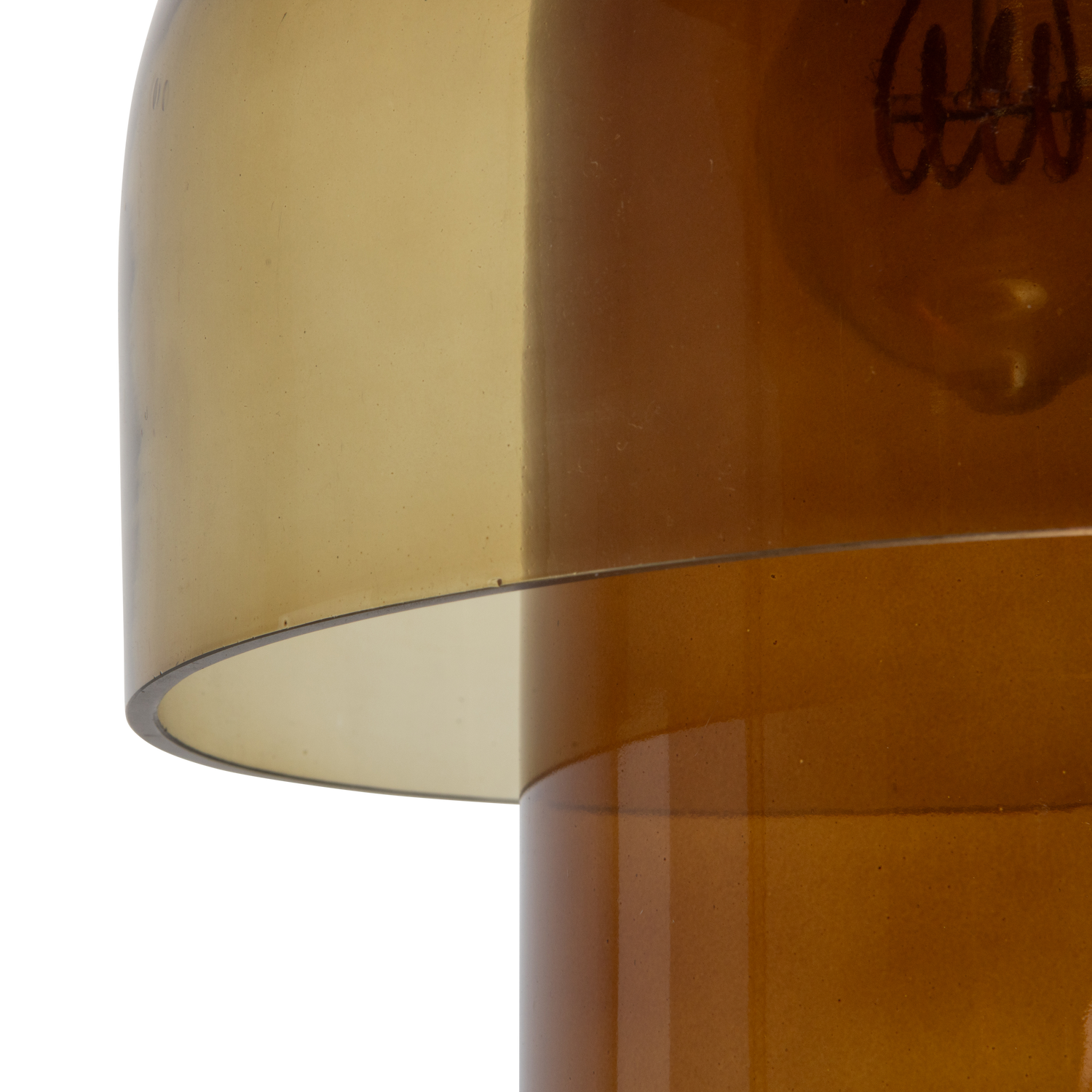 Lampe à suspension en verre coloré Gigi 31x22 cm