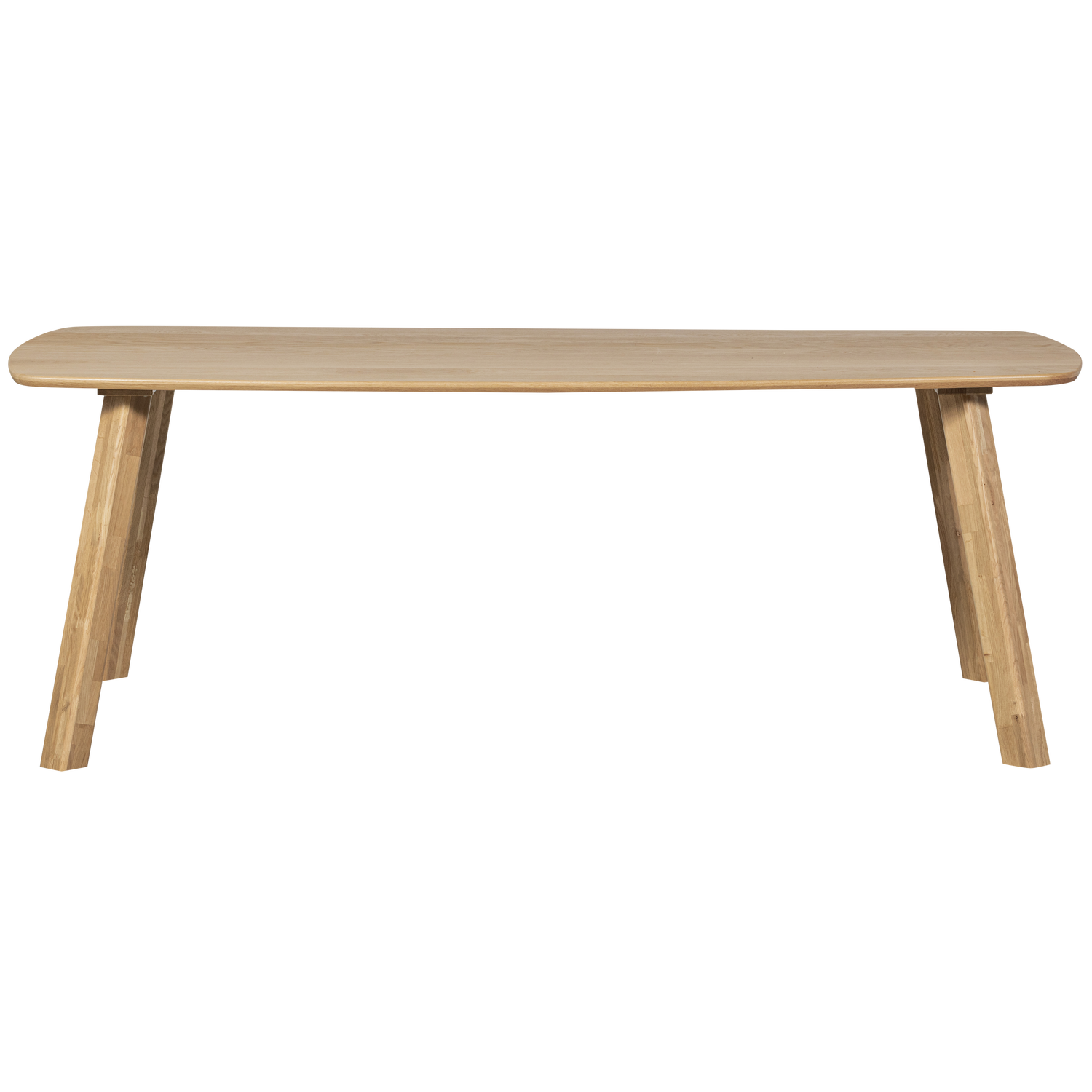 Table à manger ovale danoise Tablo 74x180 cm