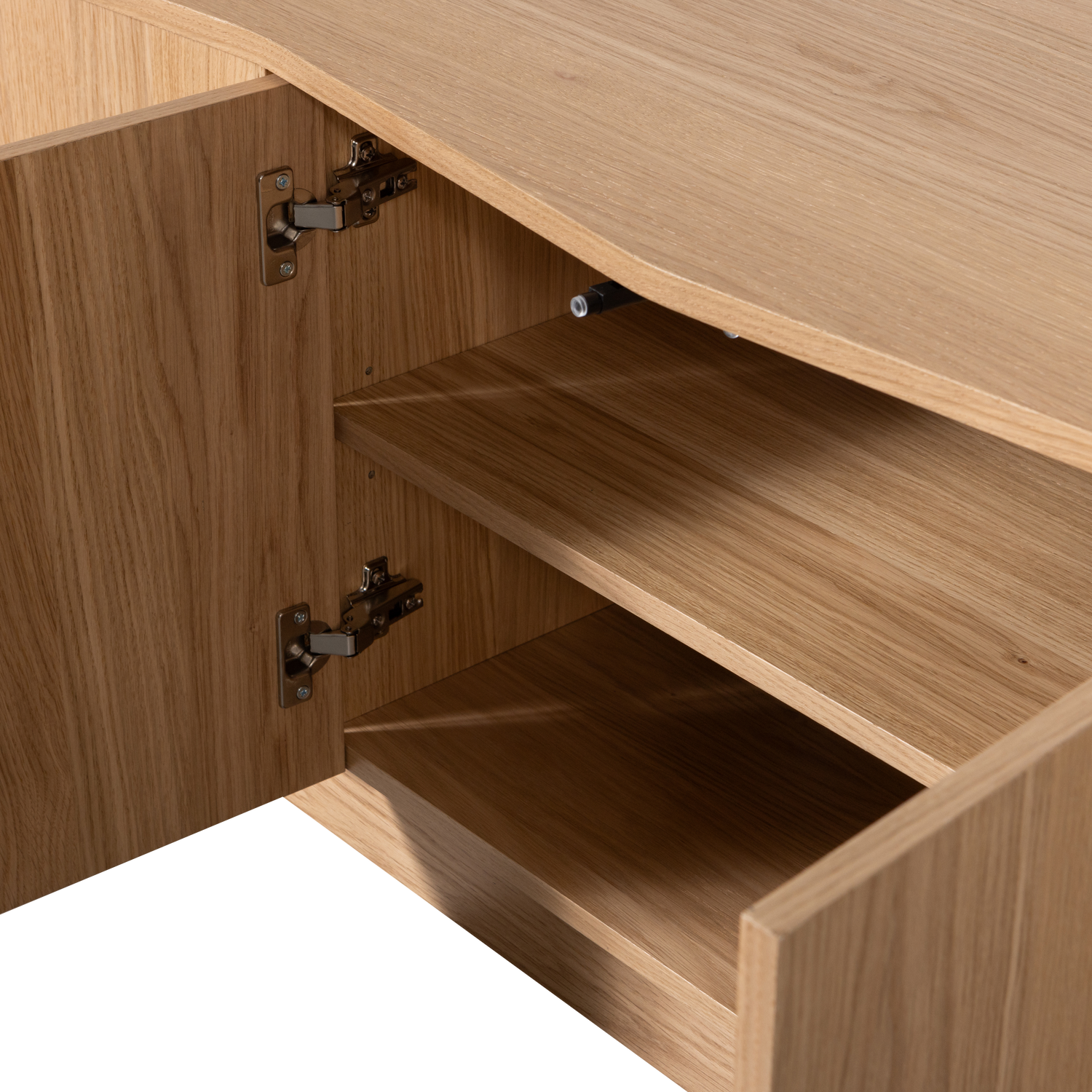 Mobile TV in rovere Zuma 52x200 cm