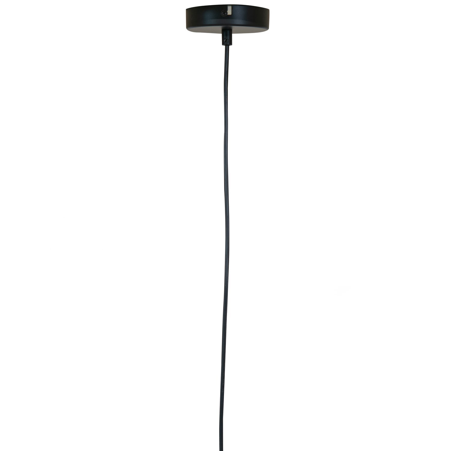 Lampada a sospensione nera Adelaide 150x150cm
