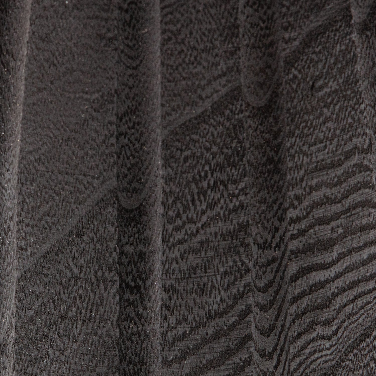 Sgabello in legno nero Borre 40x28 cm