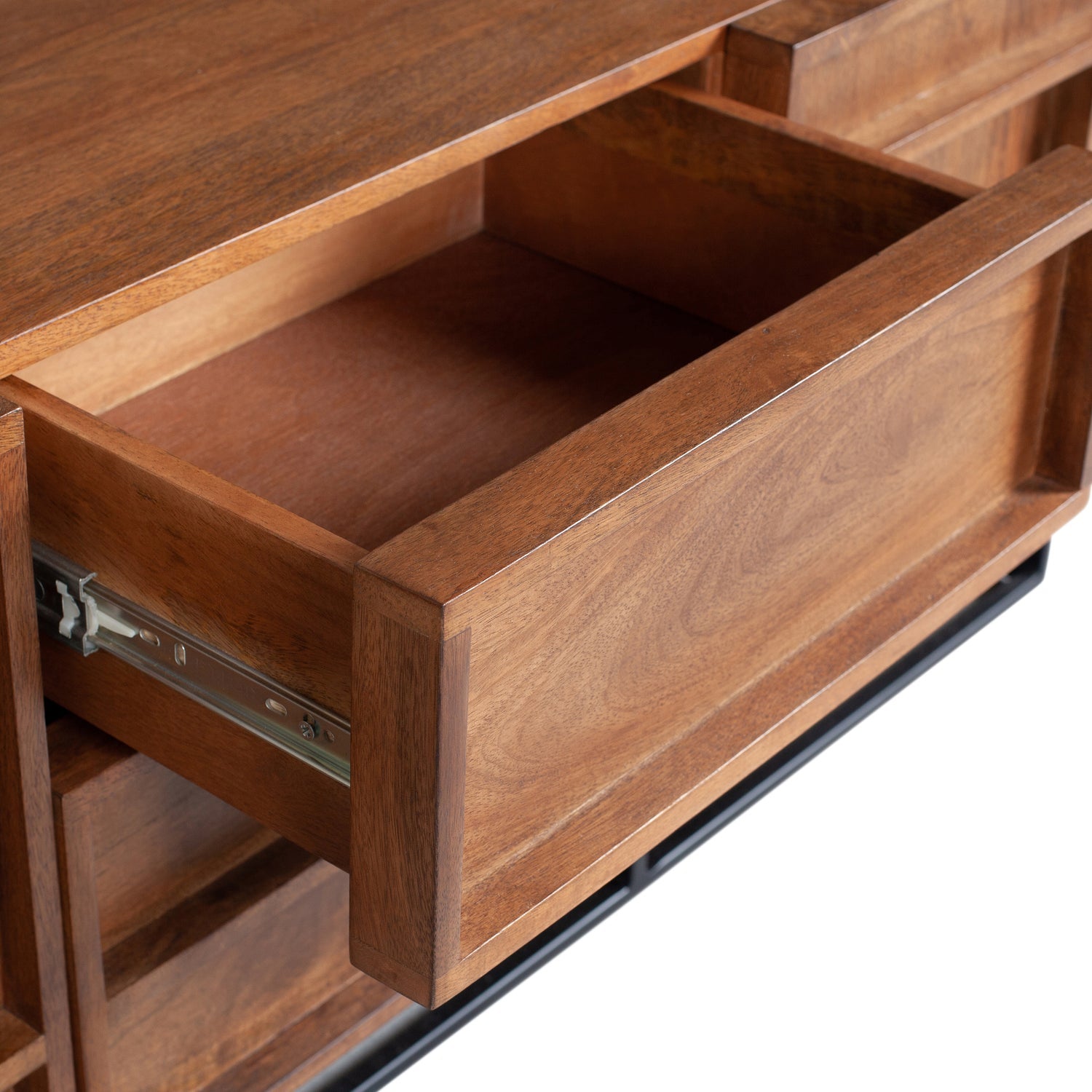 Mobile TV 2 ante 2 cassetti in legno di mango Forrest 54x140 cm