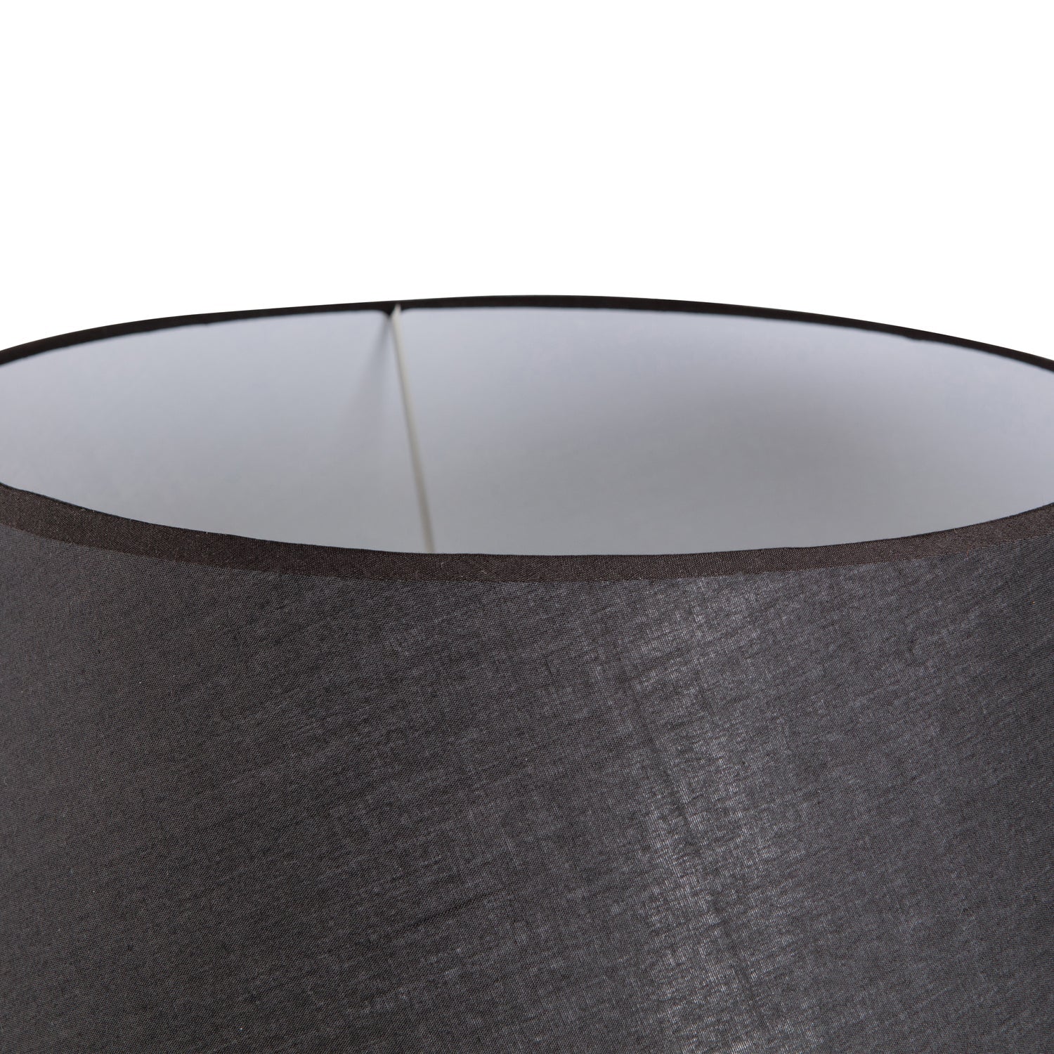 Lampada da terra in bambù nera Omar 153x60 cm