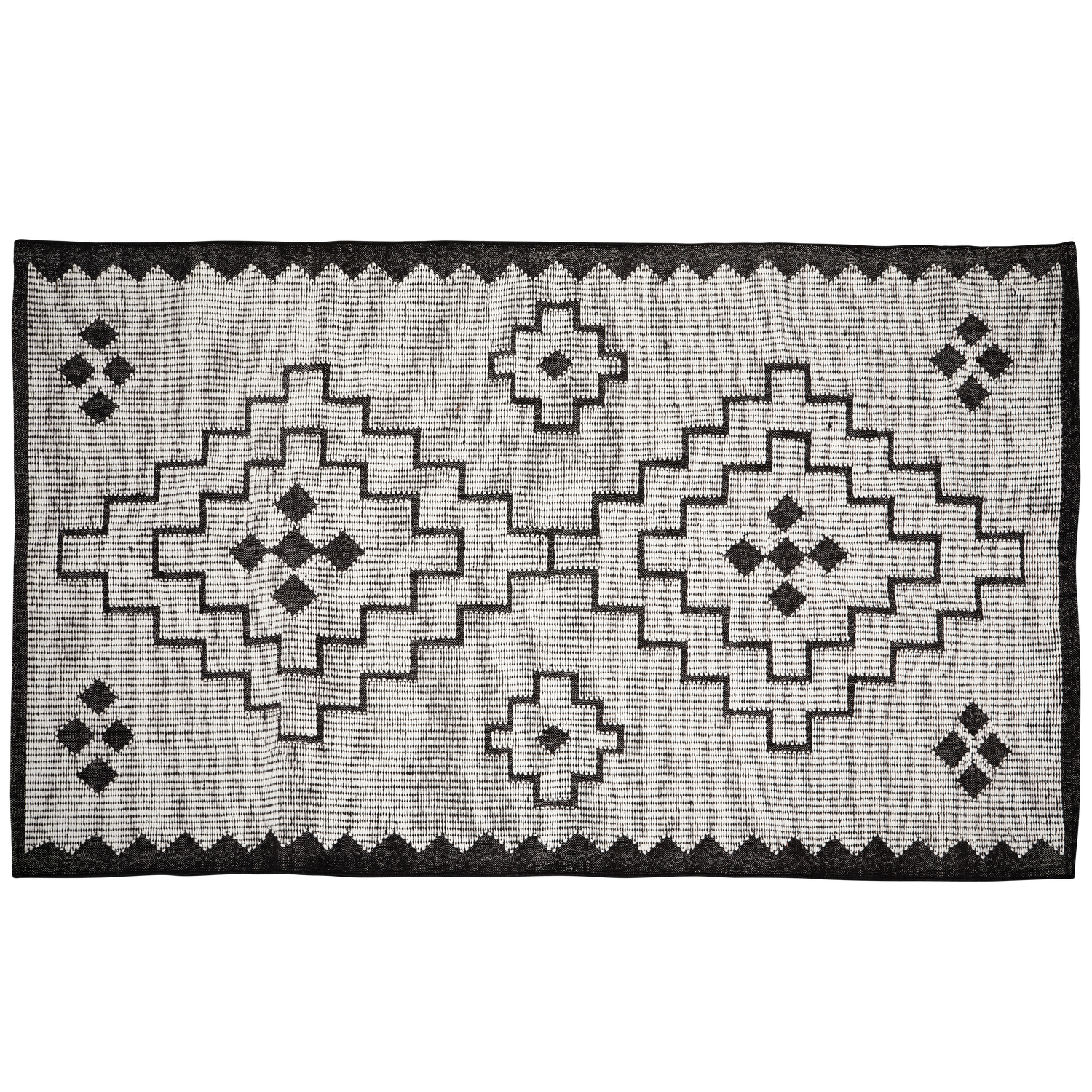 Tappeto in lana/juta Omari 230x160 cm