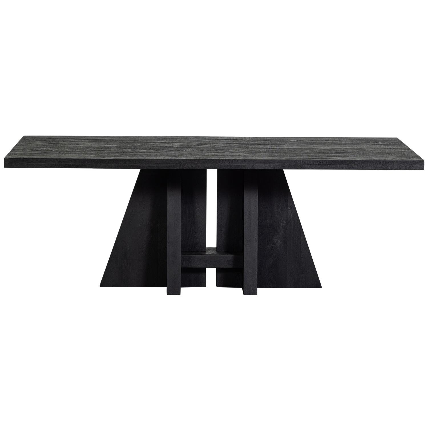 Tavolo da pranzo in legno di mango nero Kean