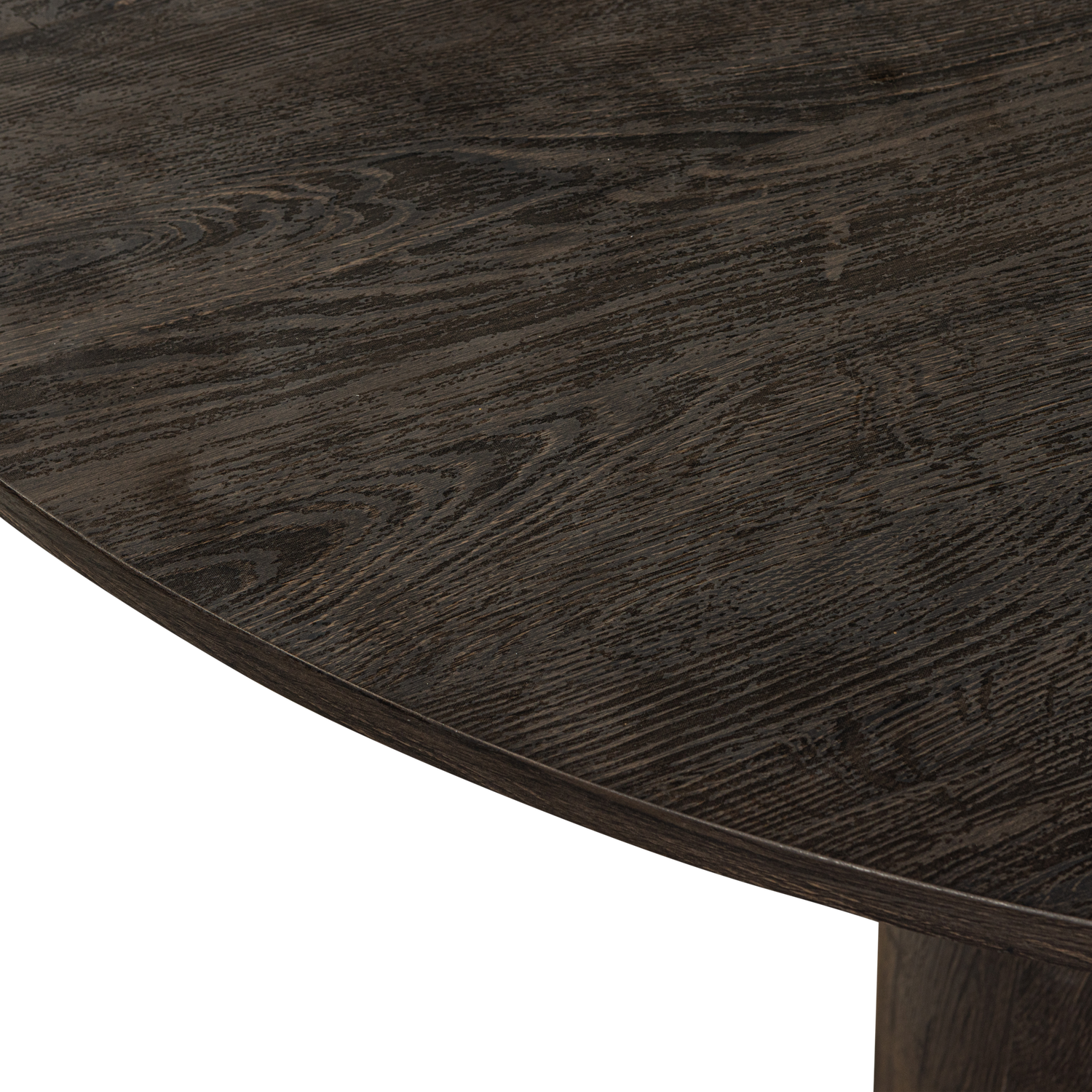 Table basse en MDF marron foncé Vito 